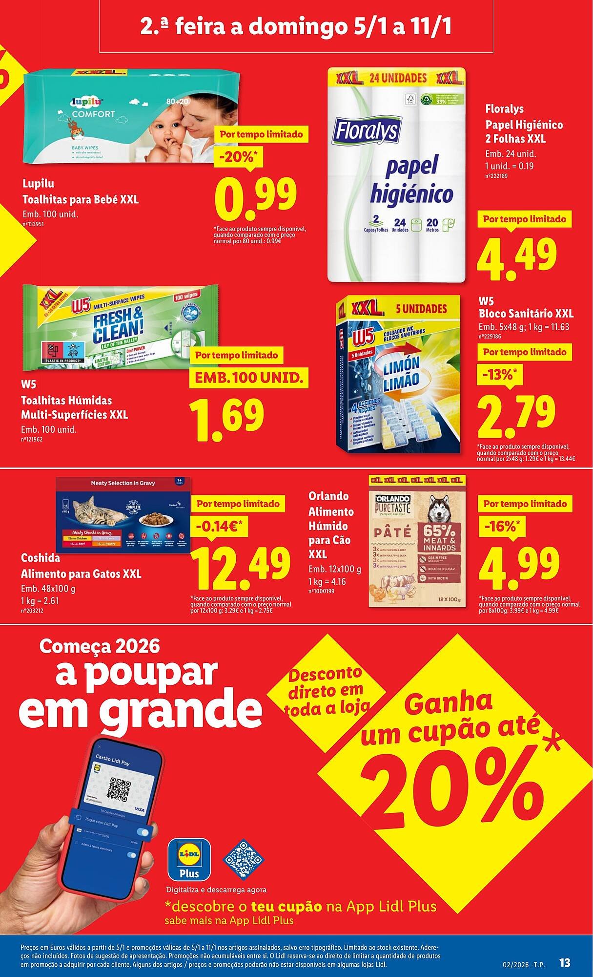 Folheto Lidl (2026-01-05 - 2026-01-11) | 13