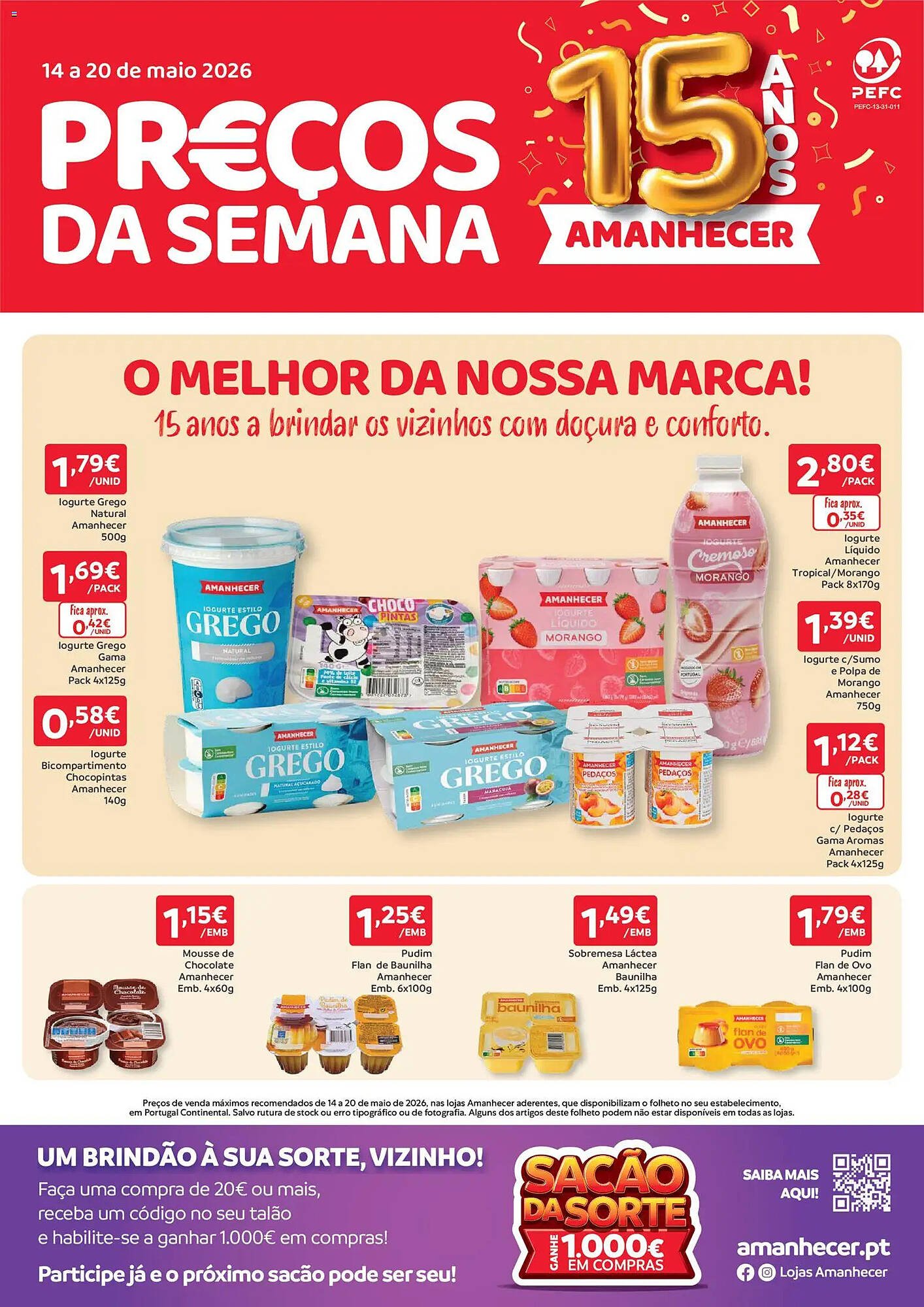 Folheto Amanhecer (2026-05-14 - 2026-05-20) | 1