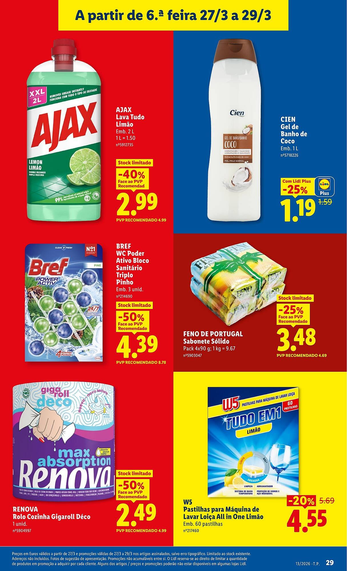 Folheto Lidl (2026-03-23 - 2026-03-29) | 29