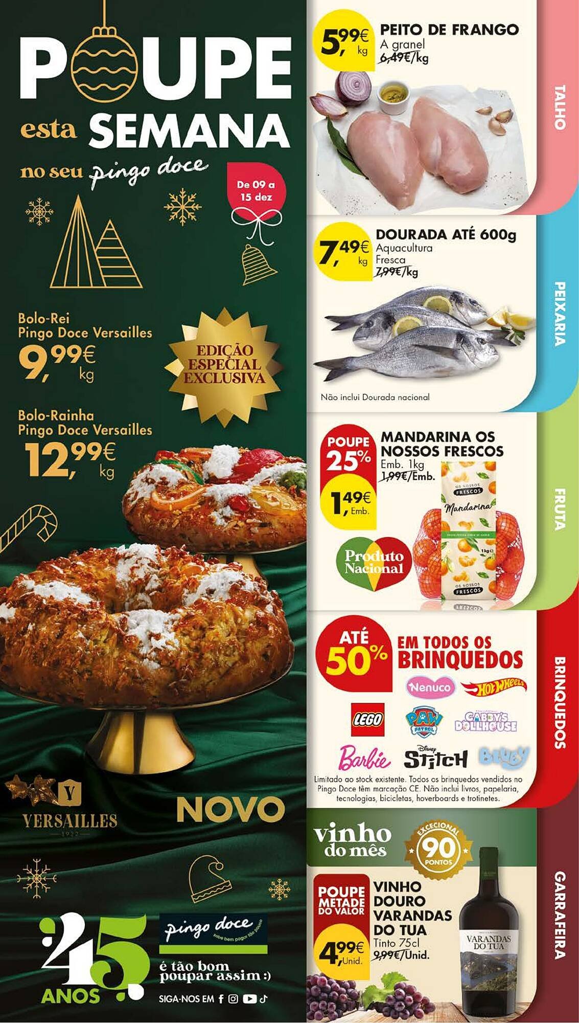 Folheto Pingo Doce (2025-12-09 - 2025-12-15) | 1