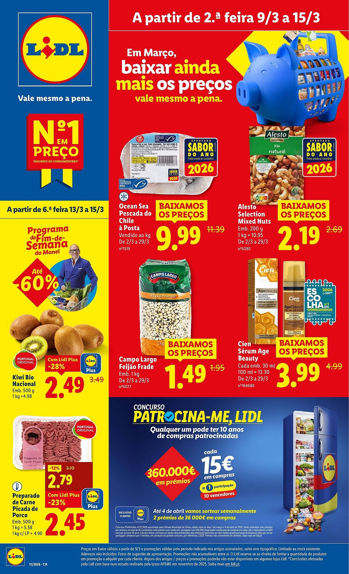 Folheto Lidl (2026-03-09 - 2026-03-15) | 1