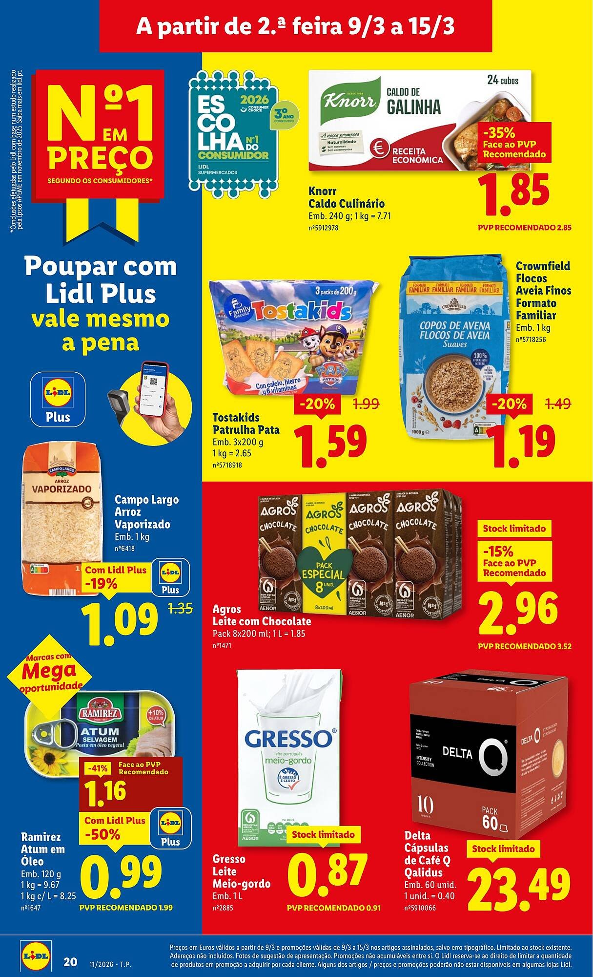 Folheto Lidl (2026-03-09 - 2026-03-15) | 20