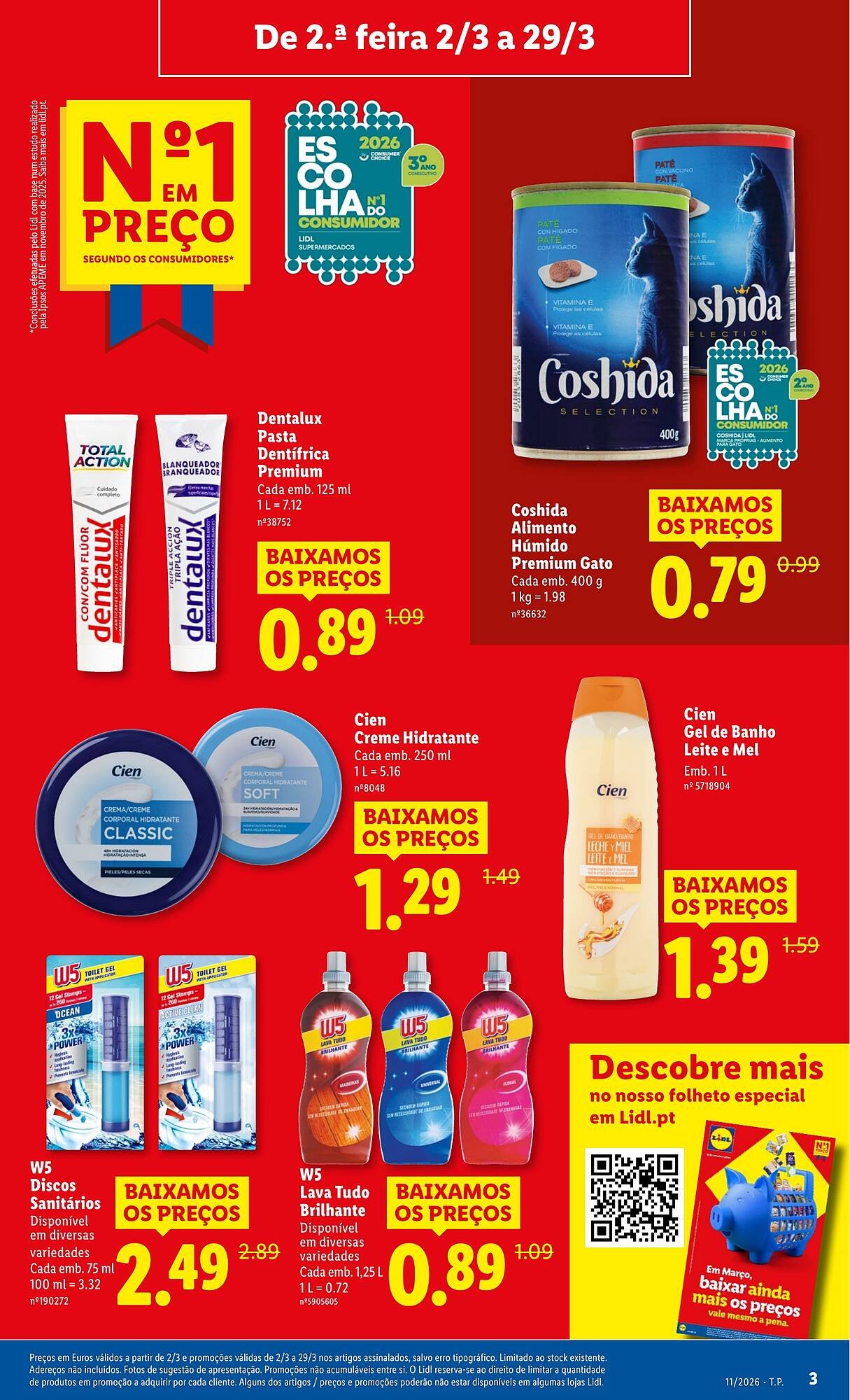 Folheto Lidl (2026-03-09 - 2026-03-15) | 3