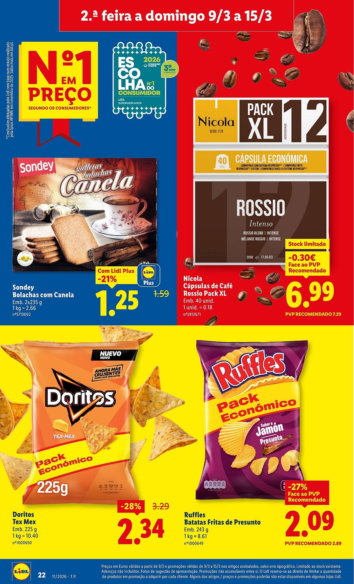 Folheto Lidl (2026-03-09 - 2026-03-15) | 22
