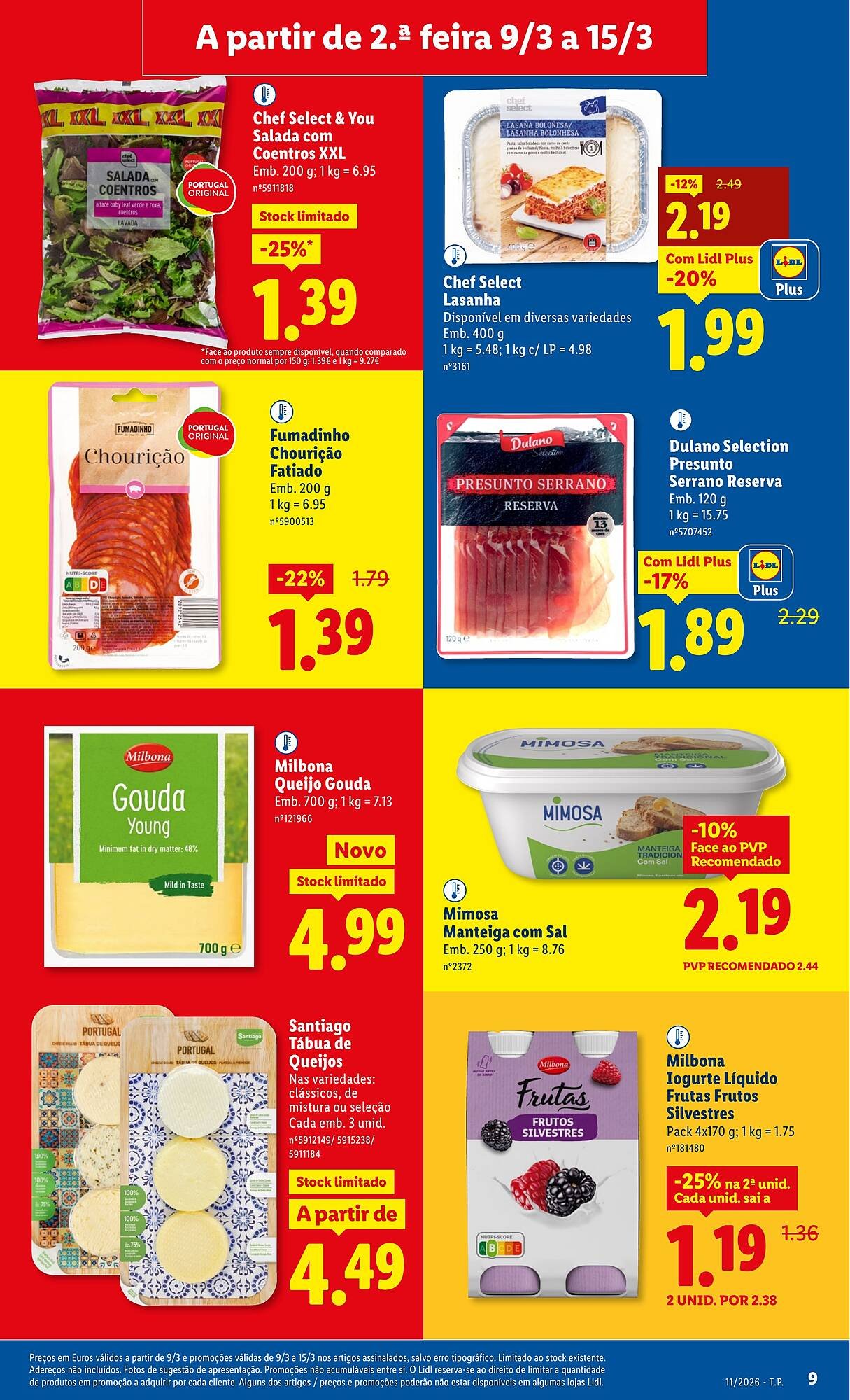 Folheto Lidl (2026-03-09 - 2026-03-15) | 9