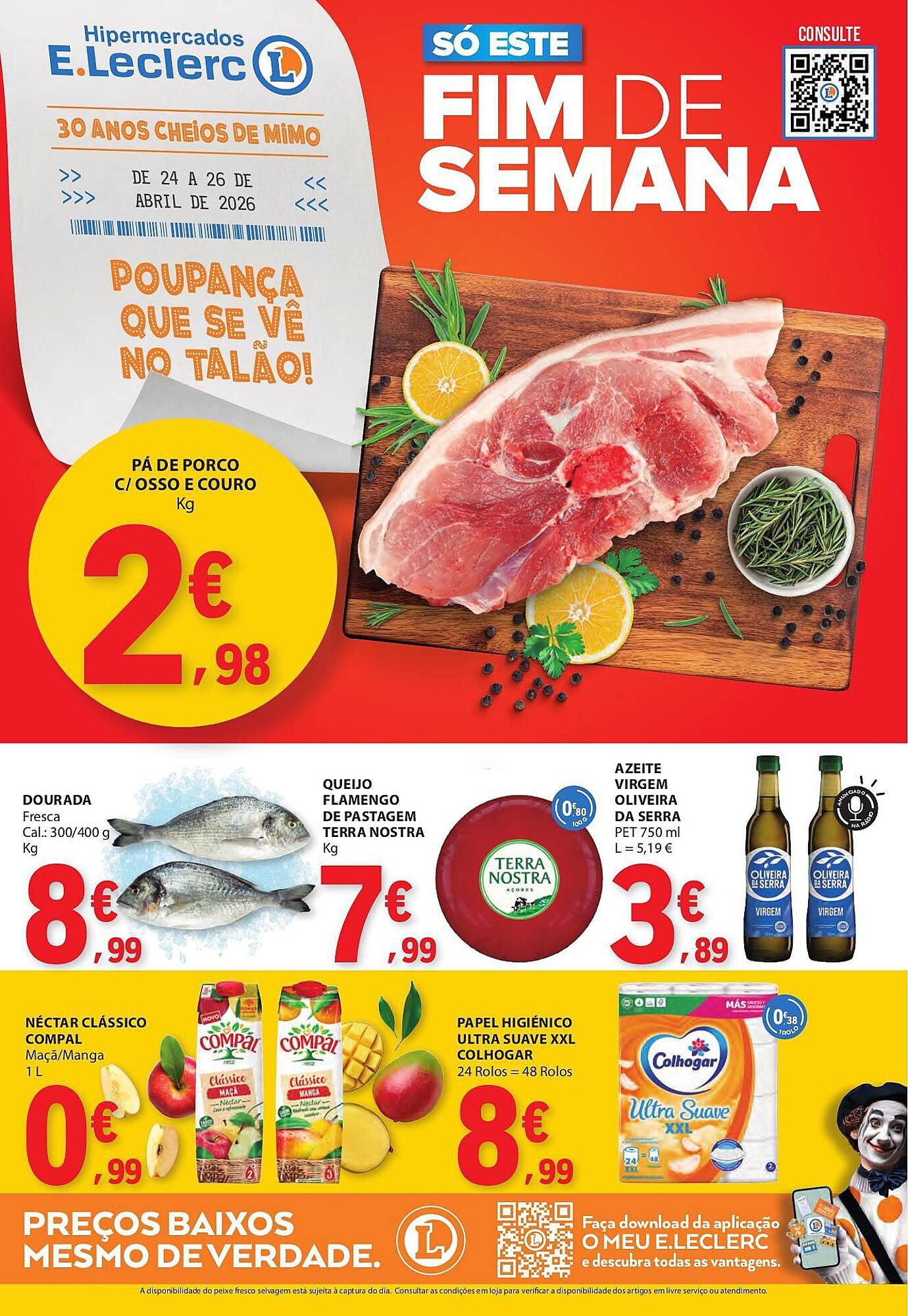 Folheto E.Leclerc (2026-04-24 - 2026-04-26) | 1