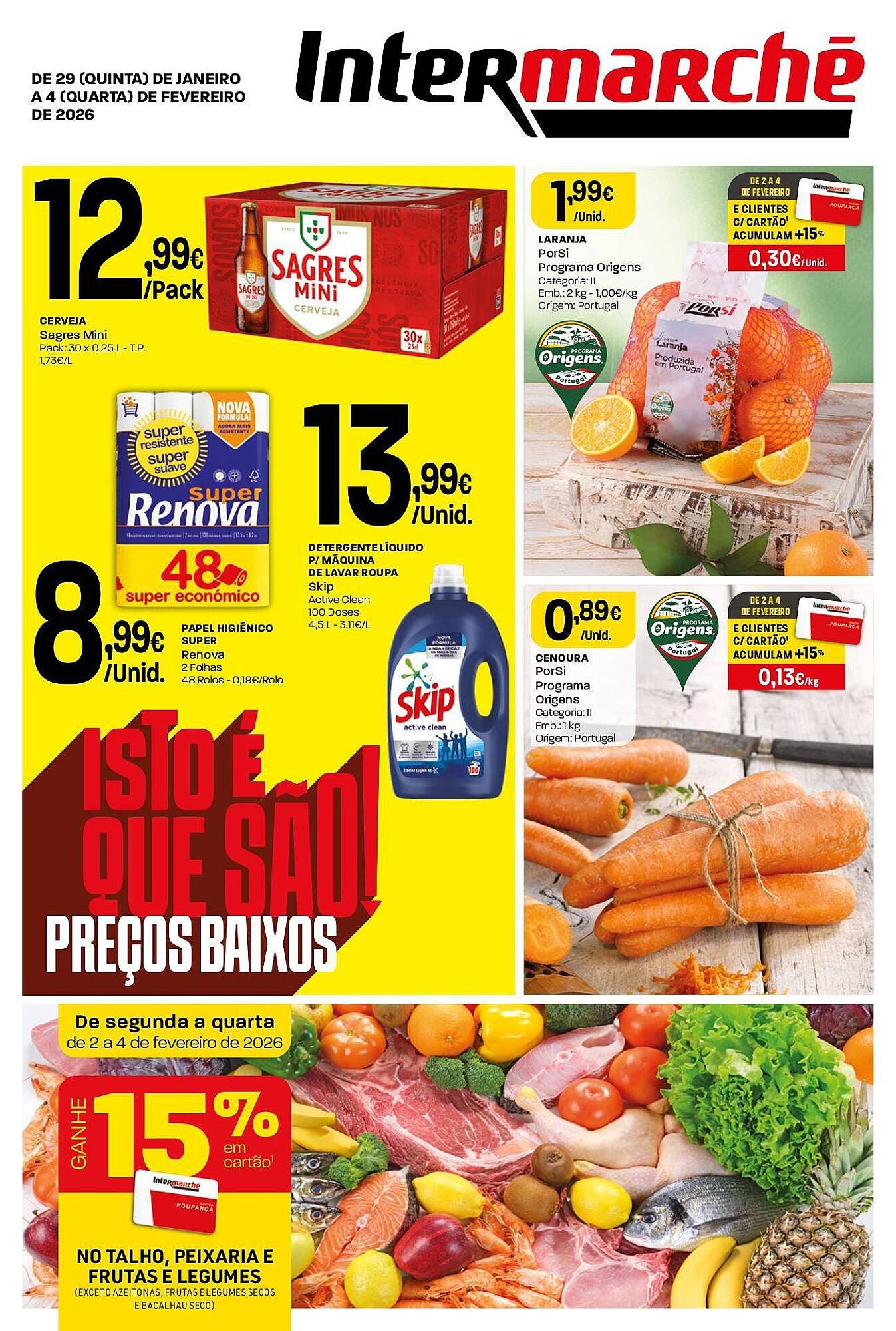 Folheto Intermarché (2026-01-29 - 2026-02-04) | 1