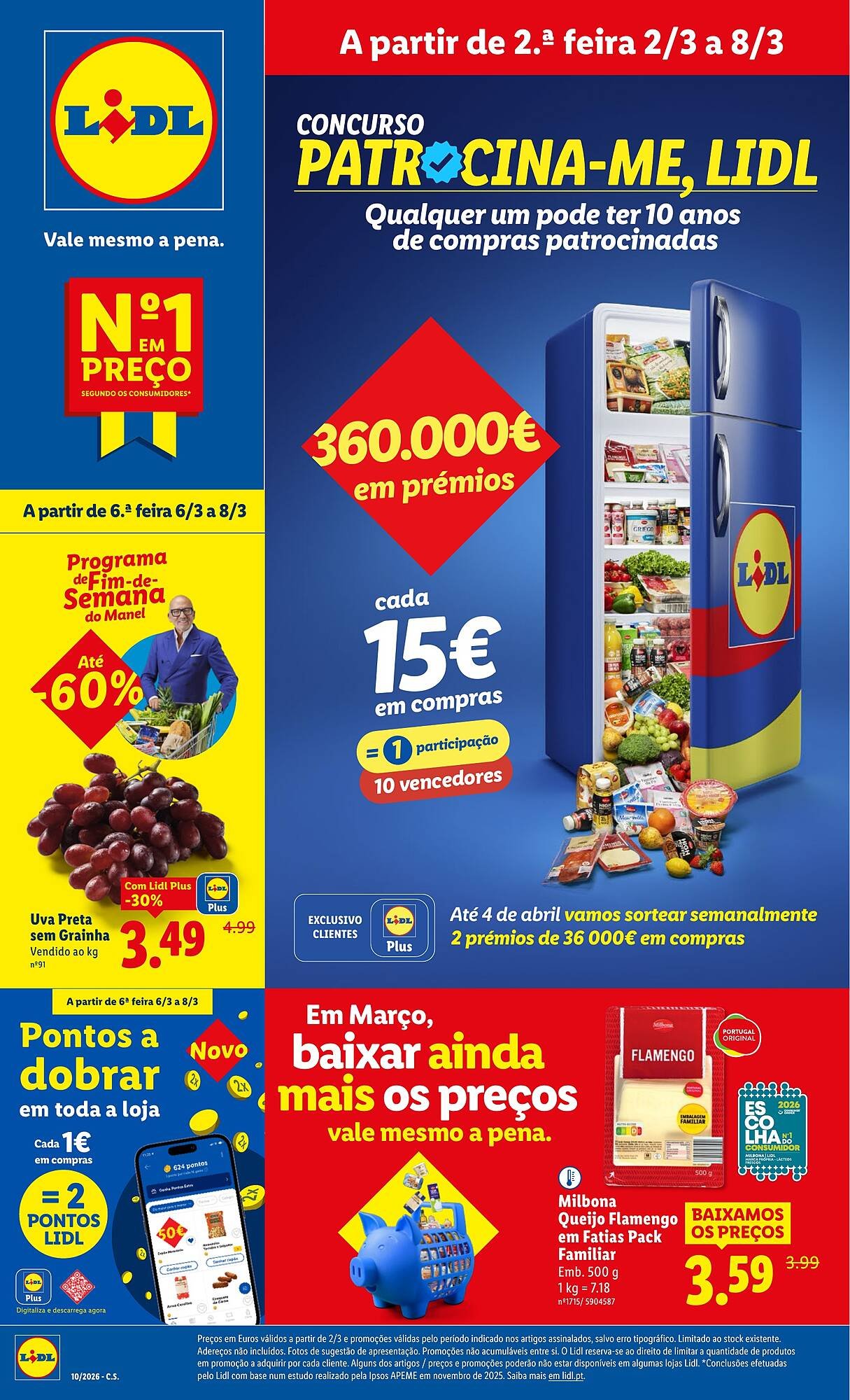 Folheto Lidl (2026-03-02 - 2026-03-08) | 1