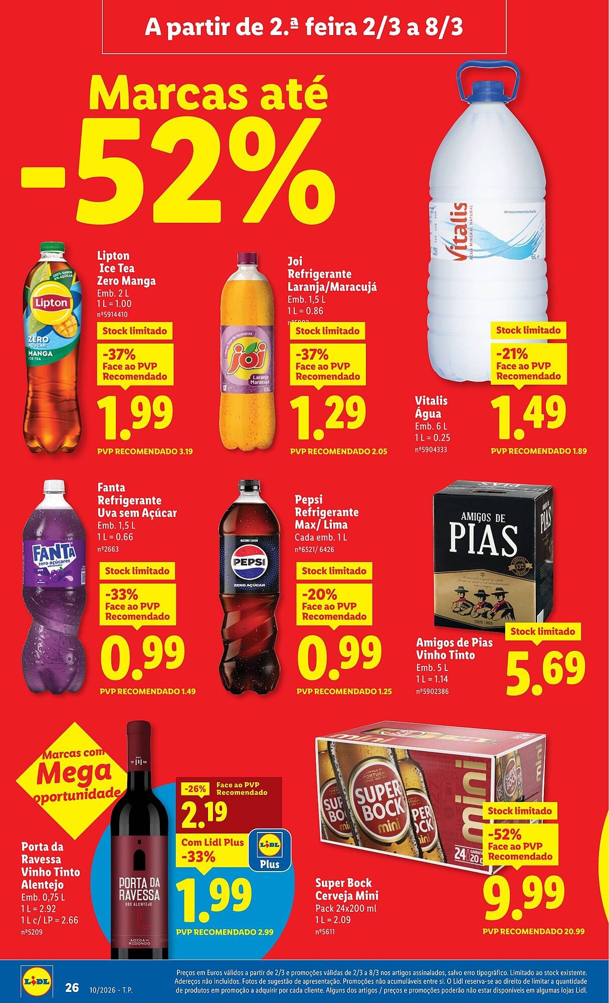 Folheto Lidl (2026-03-02 - 2026-03-08) | 26