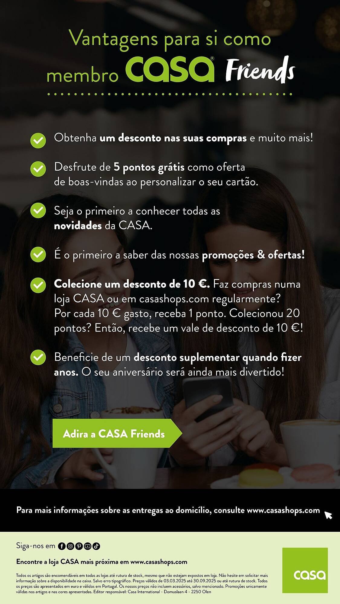 Folheto CASA (2025-09-30 - 2025-12-03)