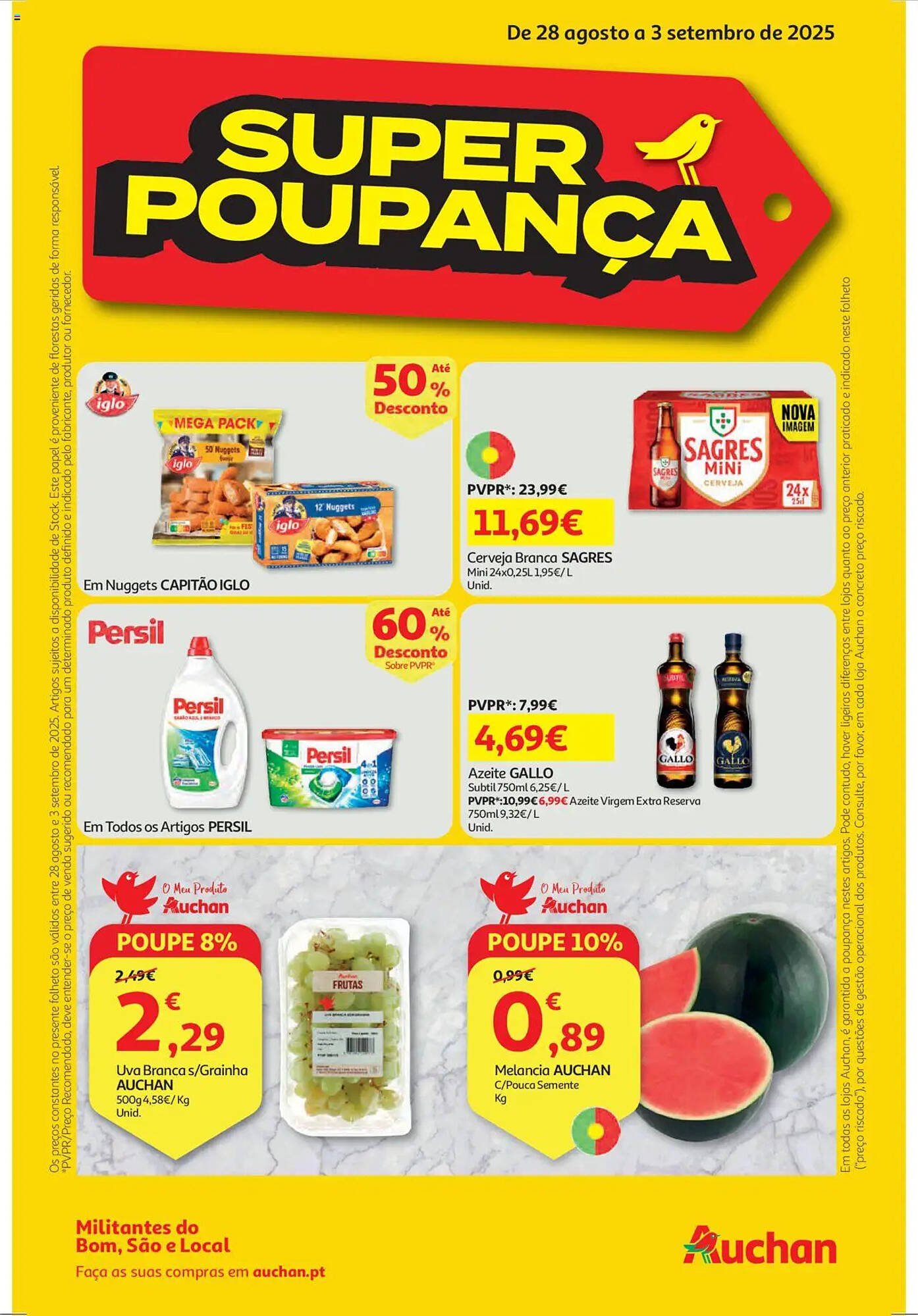Folheto Auchan (2025-08-28 - 2025-09-04) | 1