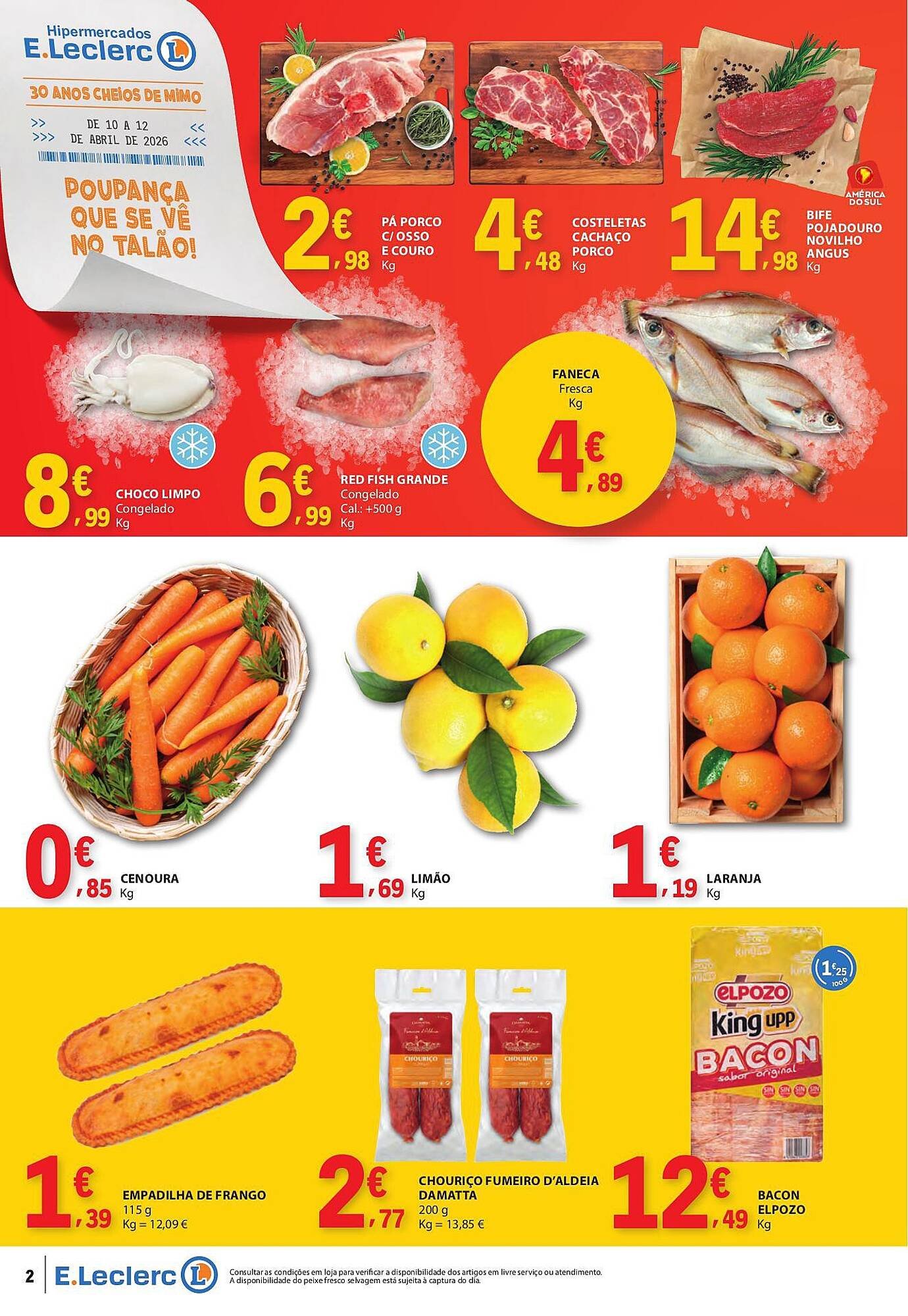 Folheto E.Leclerc (2026-04-10 - 2026-04-12) | 2