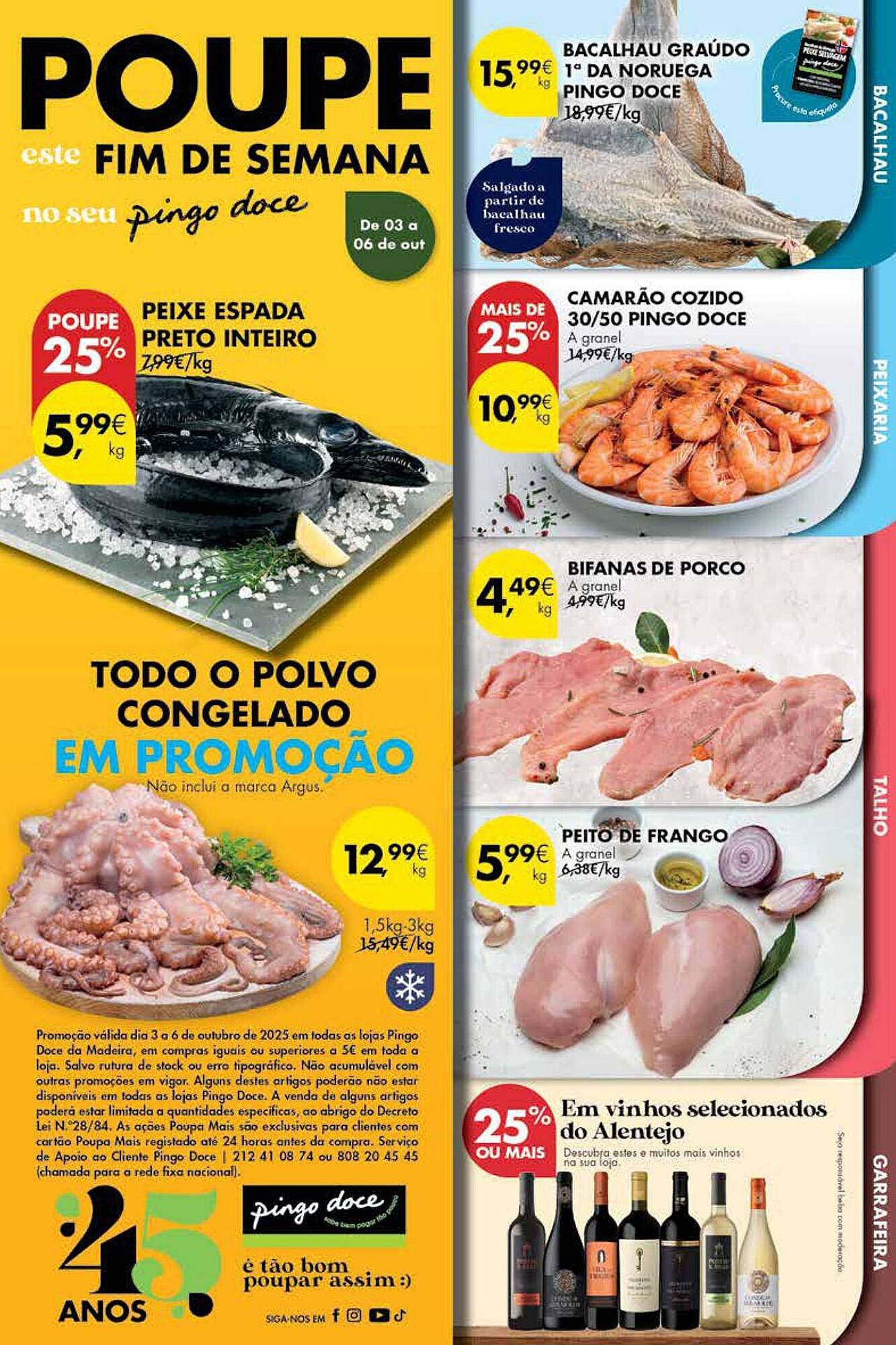 Folheto Pingo Doce (2025-10-03 - 2025-10-06) | 1