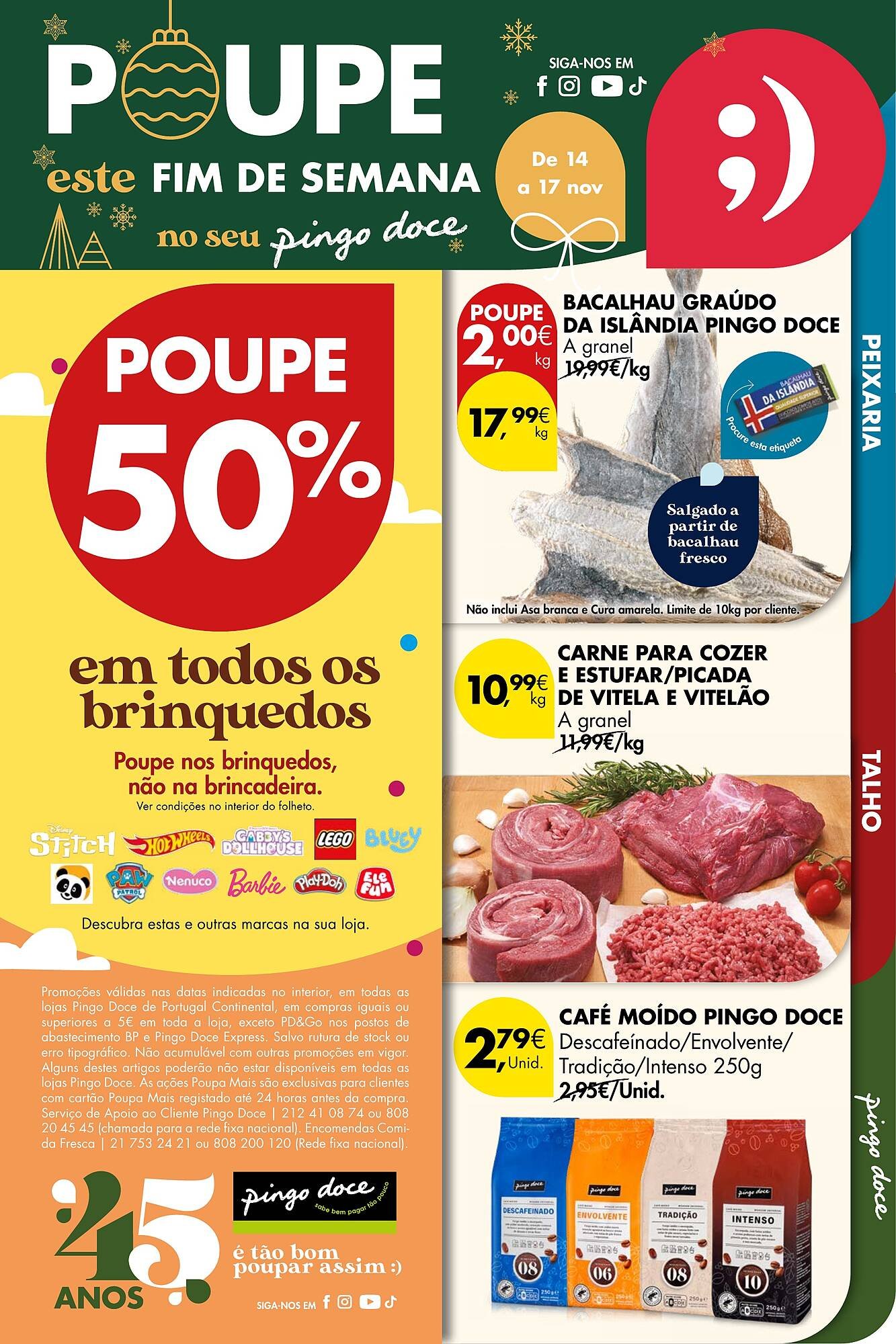 Folheto Pingo Doce (2025-11-14 - 2025-11-17) | 1