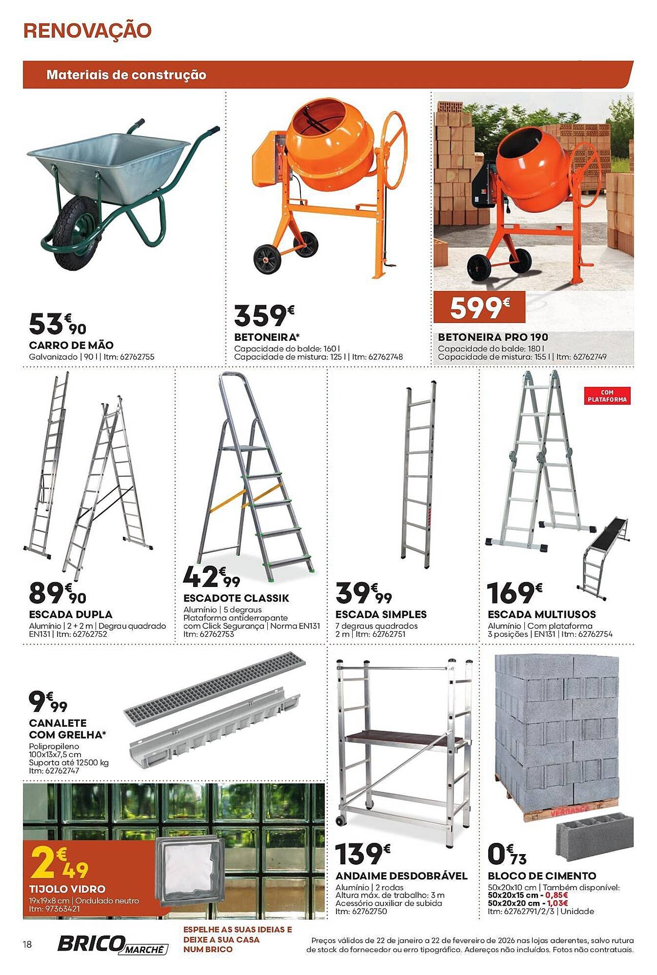 Folheto Bricomarché (2026-01-22 - 2026-02-22) | 18