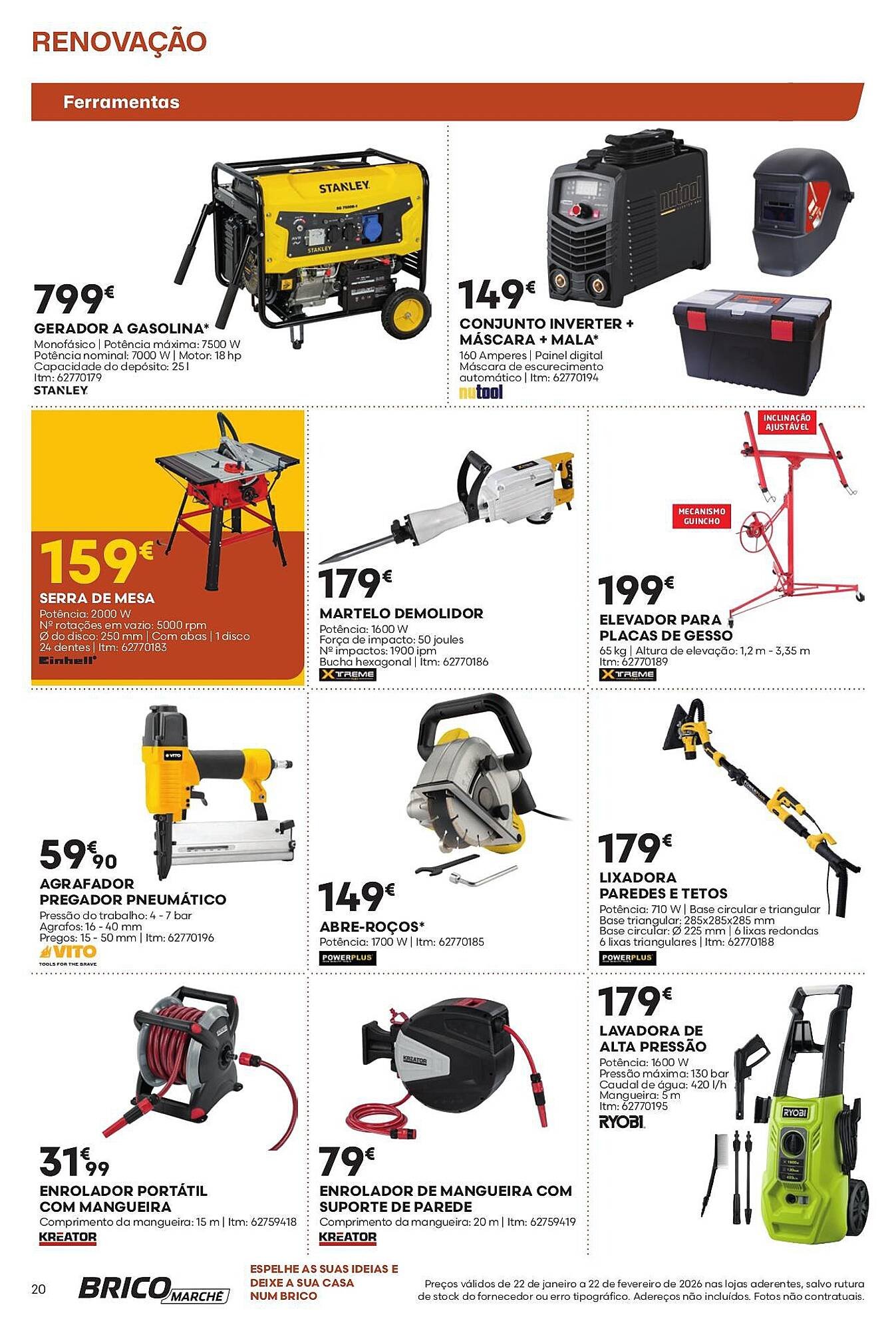 Folheto Bricomarché (2026-01-22 - 2026-02-22) | 20