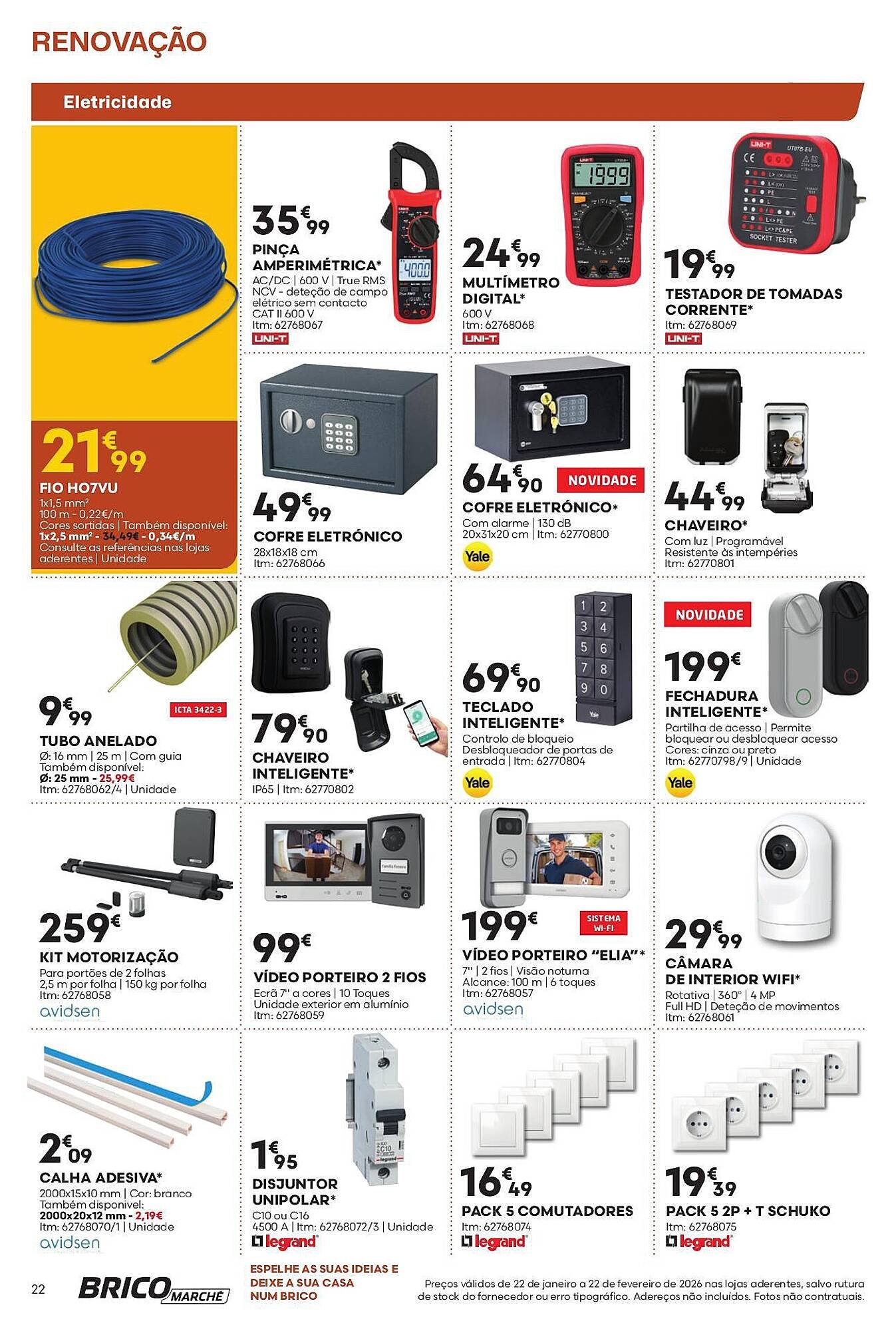 Folheto Bricomarché (2026-01-22 - 2026-02-22) | 22