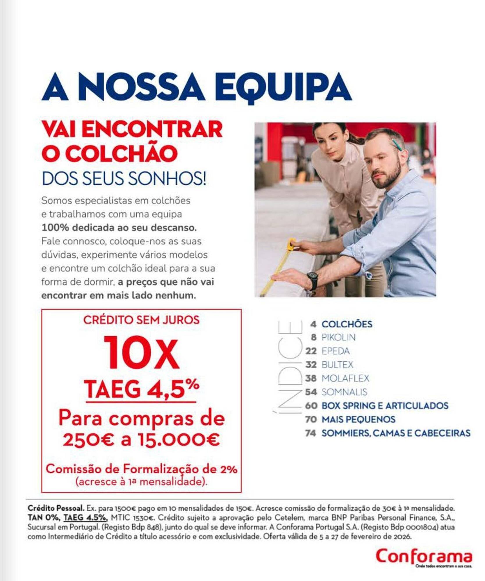Folheto Conforama (2026-02-13 - 2026-02-27) | 7