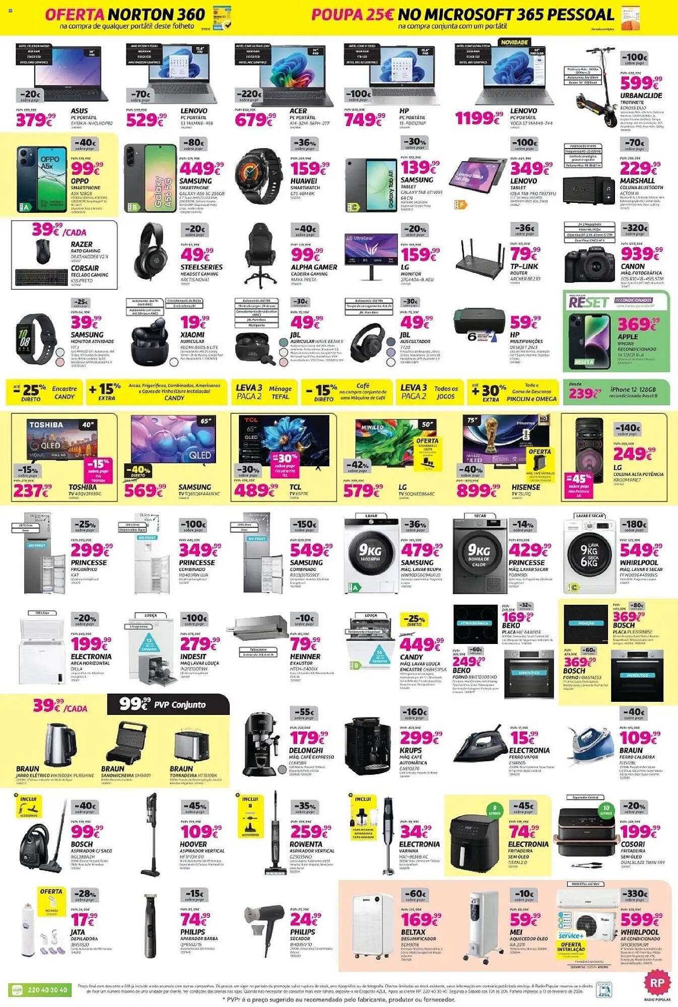 Folheto Radio Popular (2026-02-18 - 2026-02-27) | 2