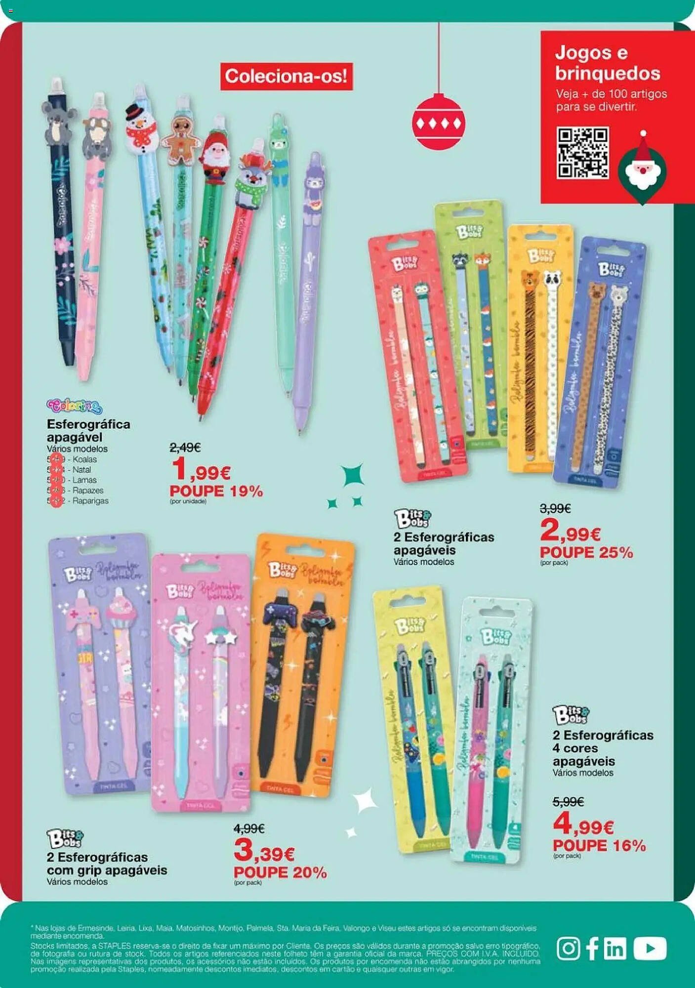 Folheto Staples (2025-11-25 - 2025-12-25) | 22