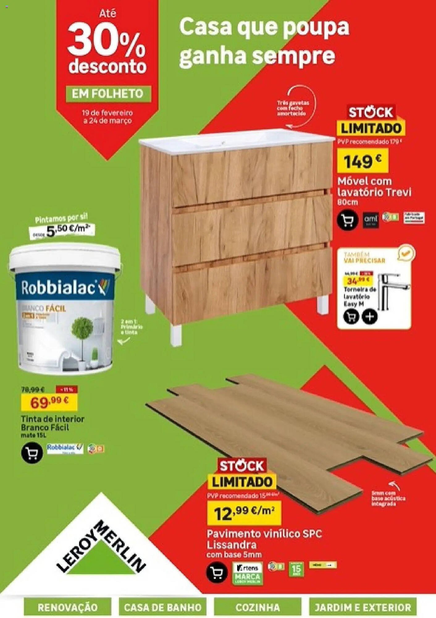 Folheto Leroy Merlin (2026-02-19 - 2026-03-25) | 1