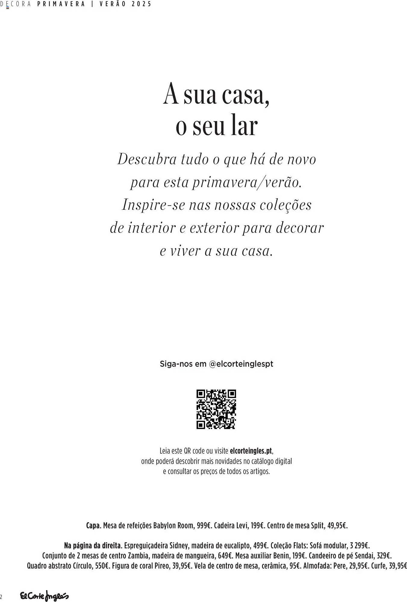 Folheto El Corte Inglés (2025-09-01 - 2025-12-19) | 2