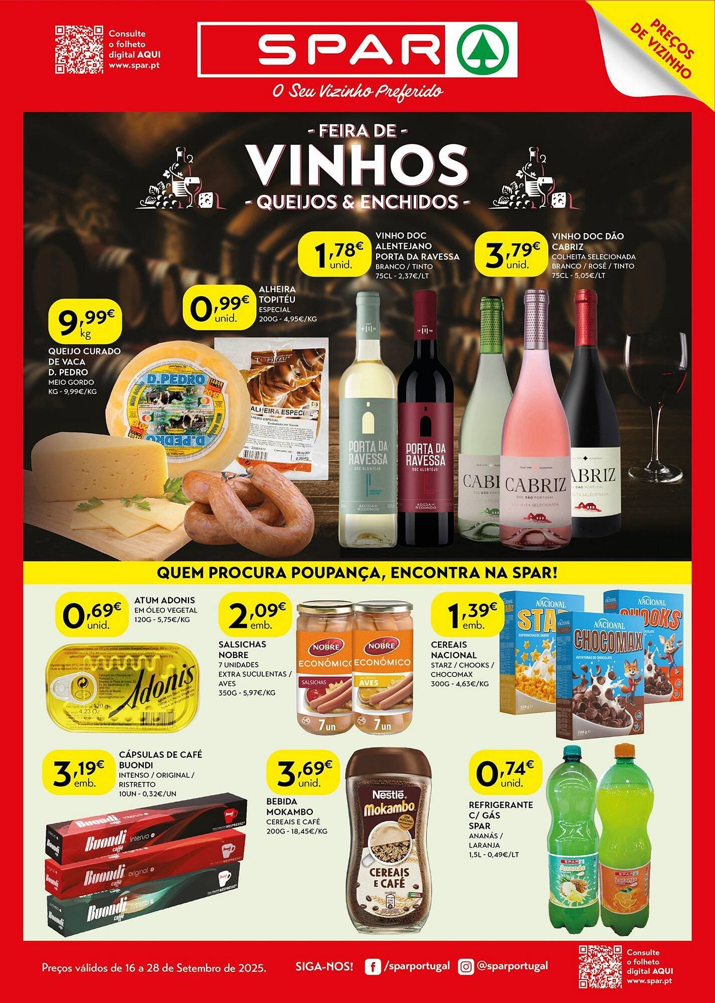 Folheto Spar (2025-09-16 - 2025-09-28) | 1