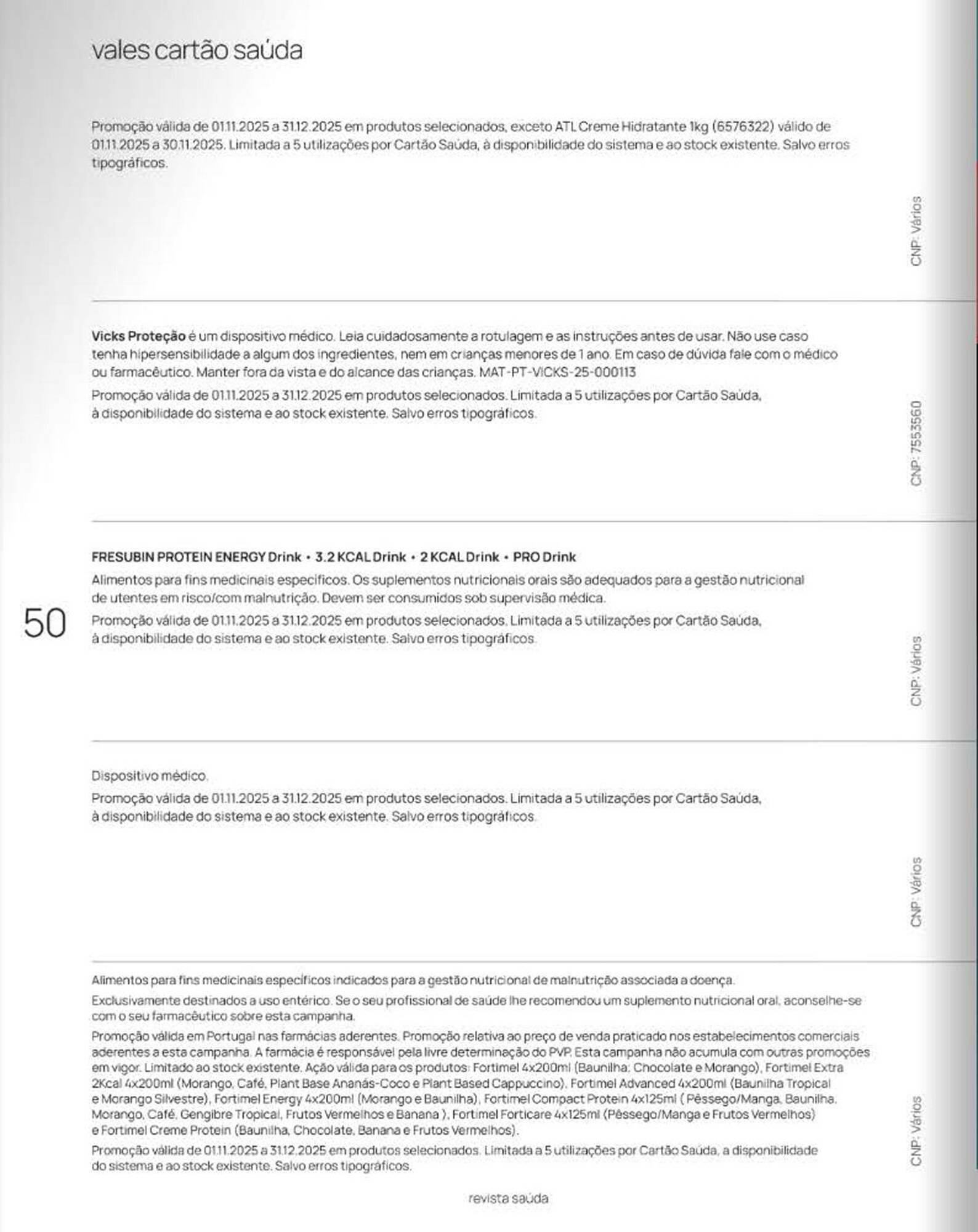 Catálogo Farmácias Portuguesas (2025-12-18 - 2025-12-31) | 50