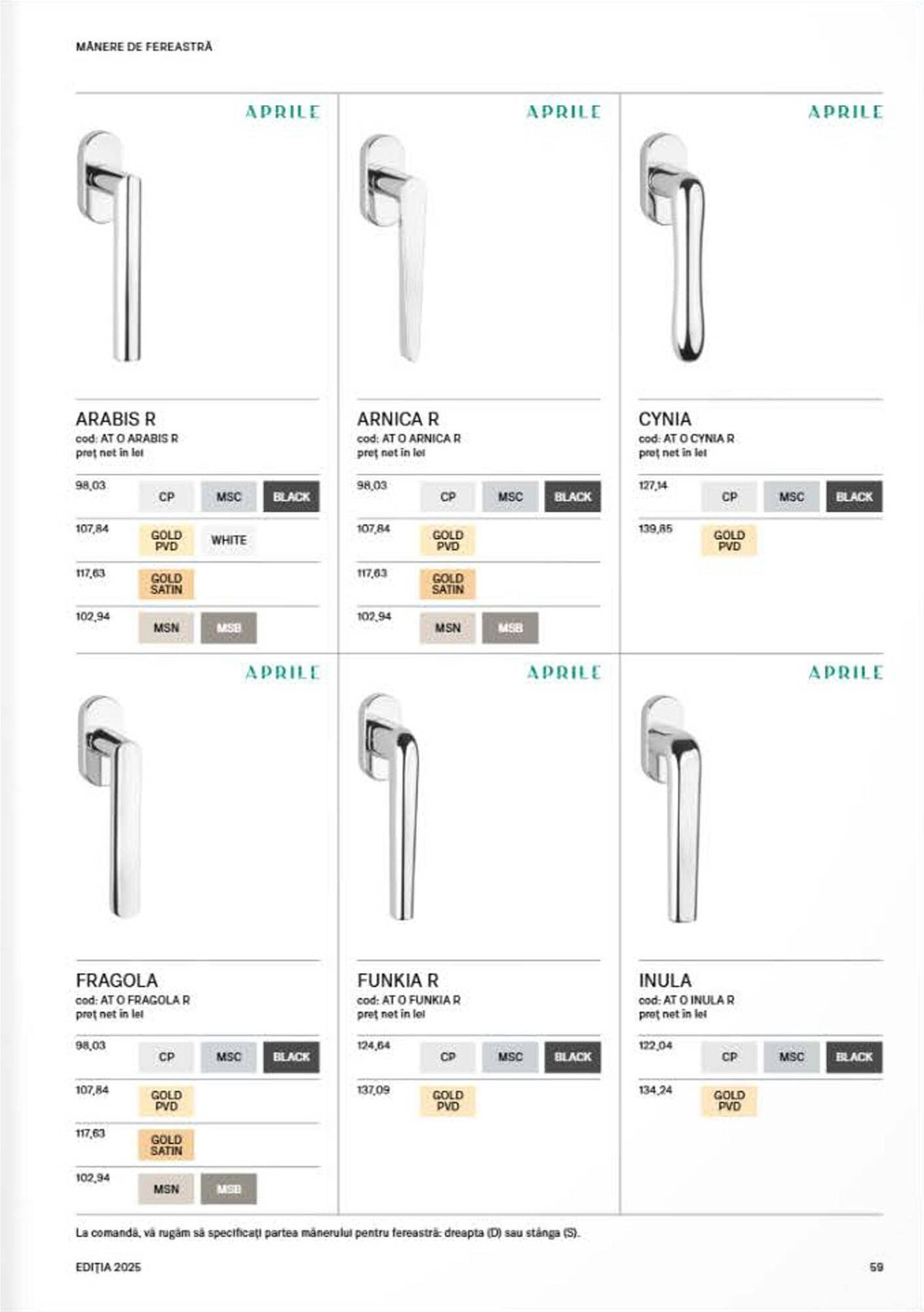 Catalog Proges