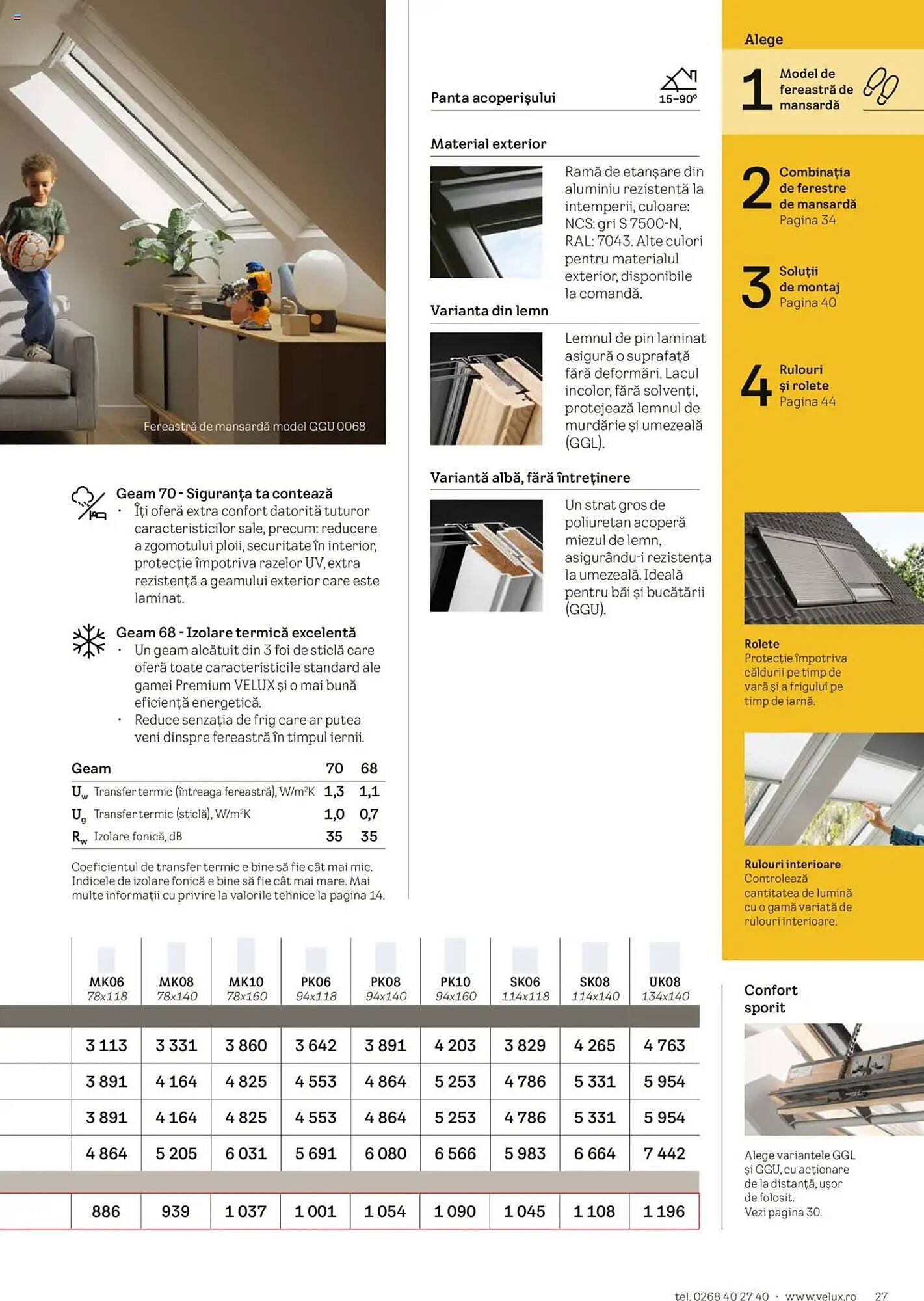 Catalog Velux