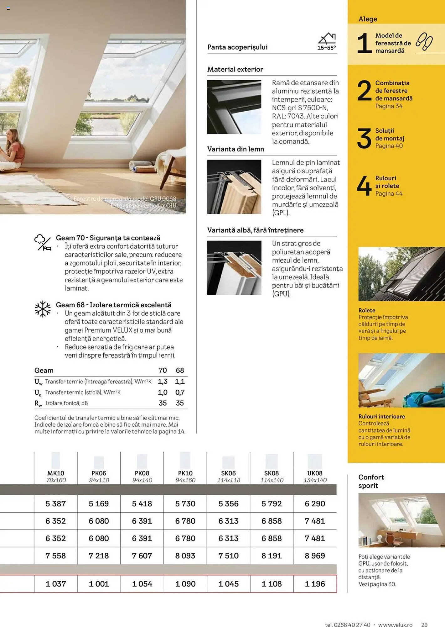 Catalog Velux