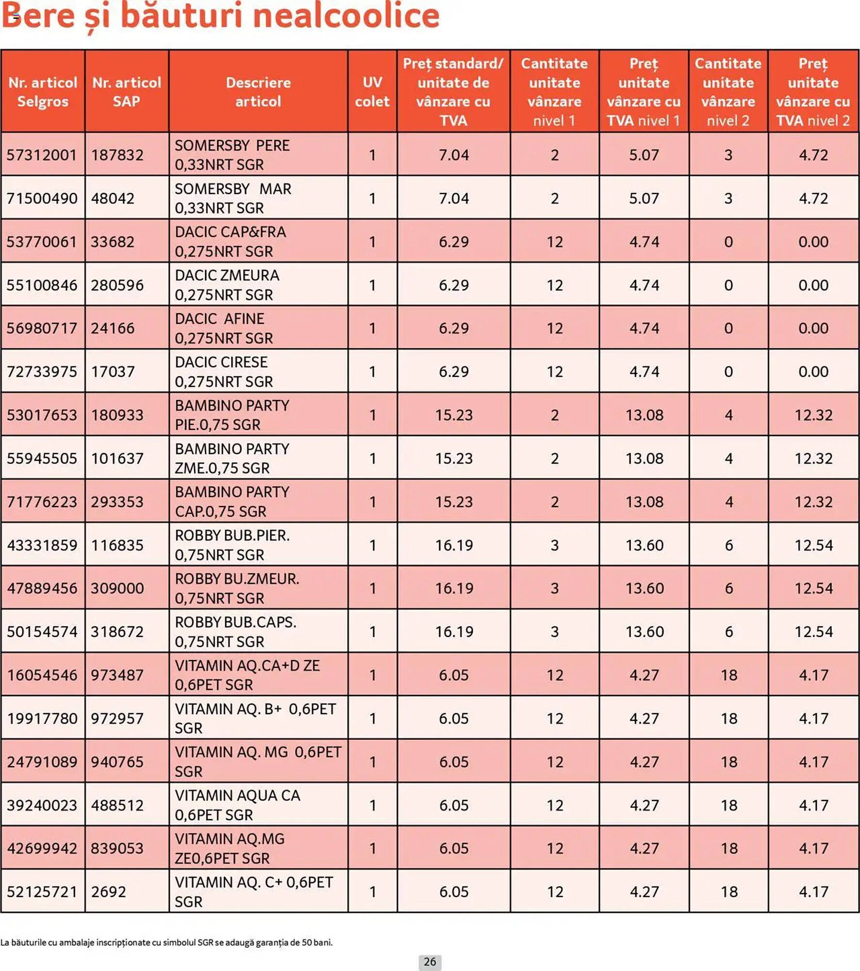 Catalog Selgros