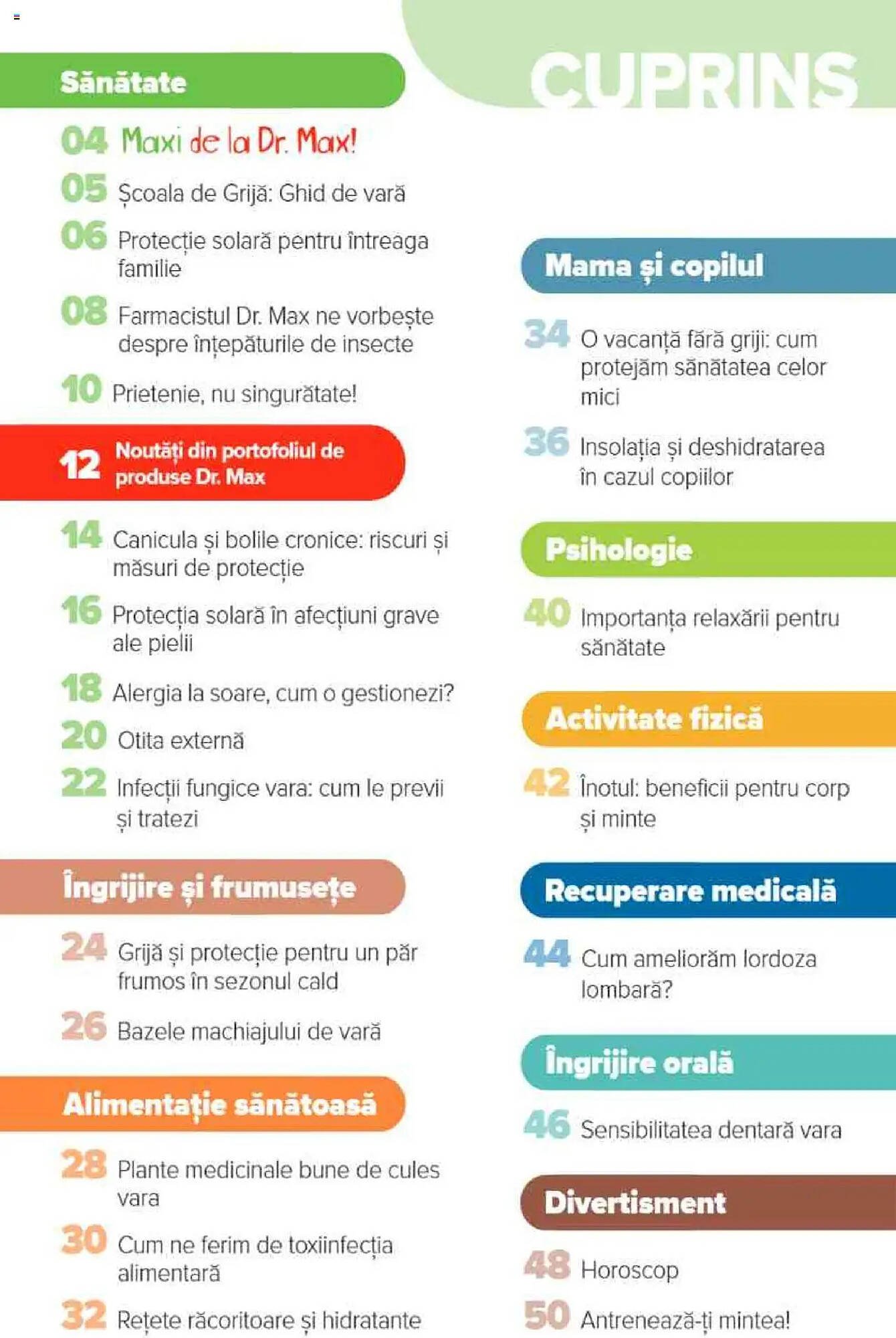 Catalog Dr.Max