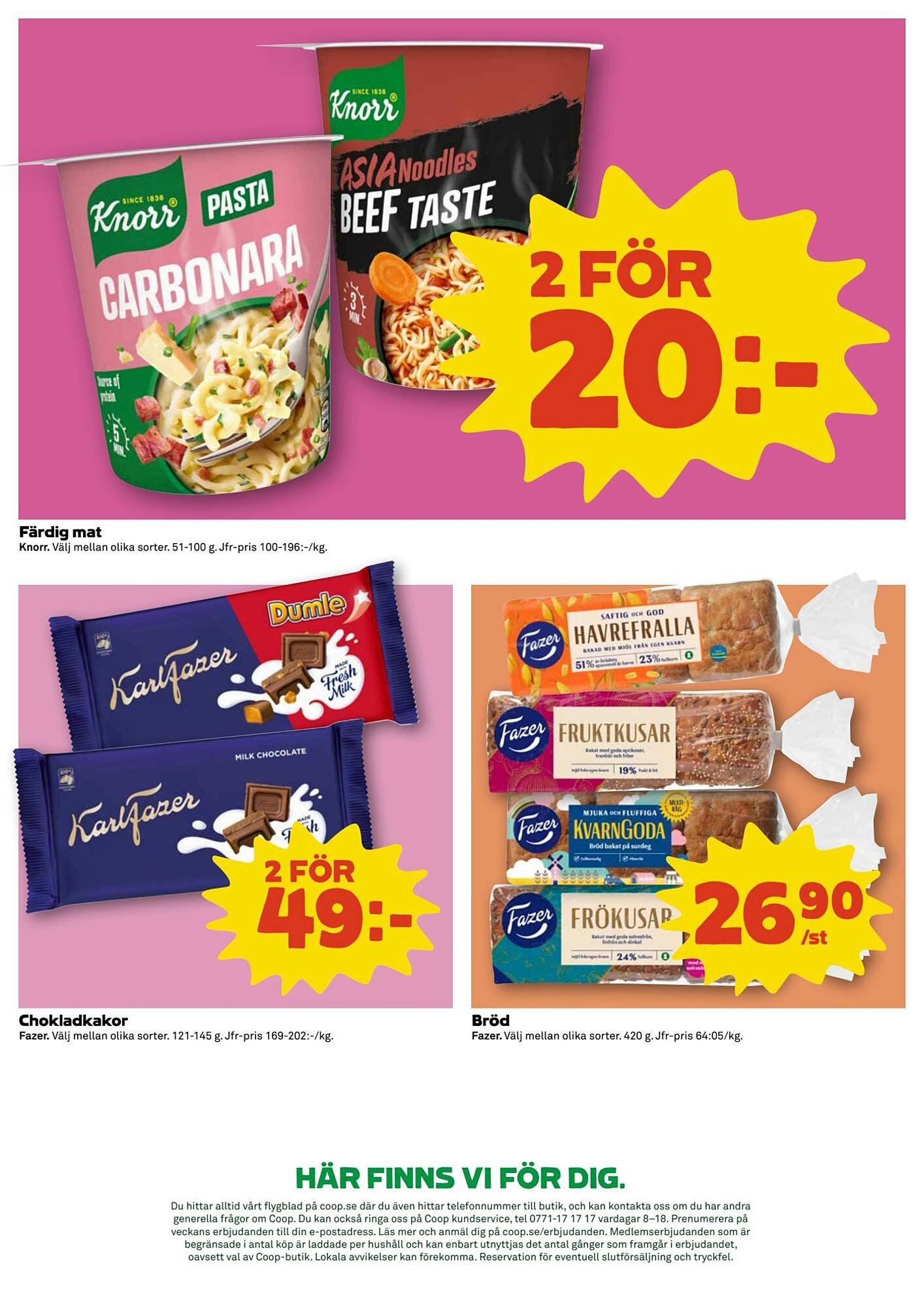 Coop reklamblad