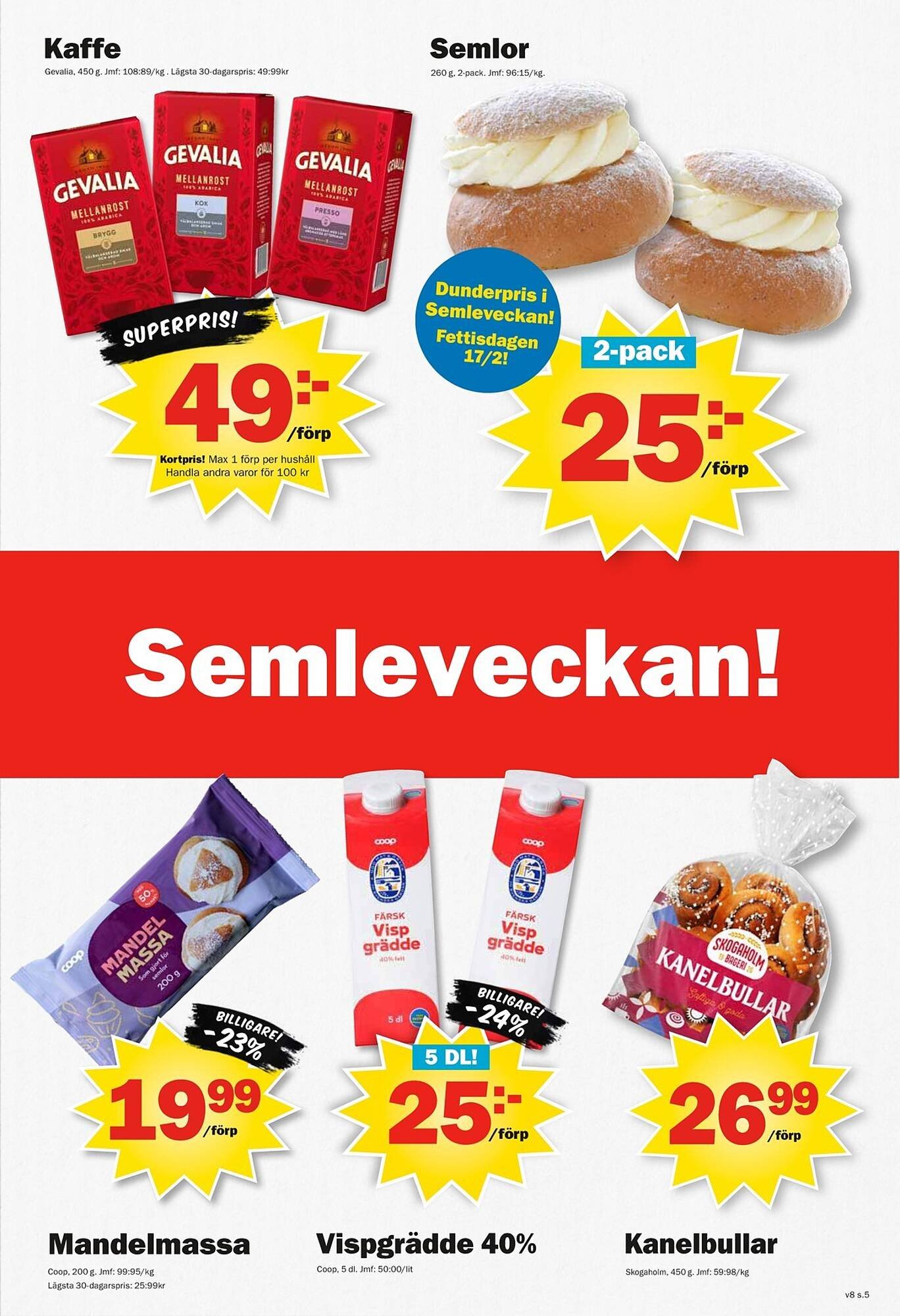 Pekås reklamblad