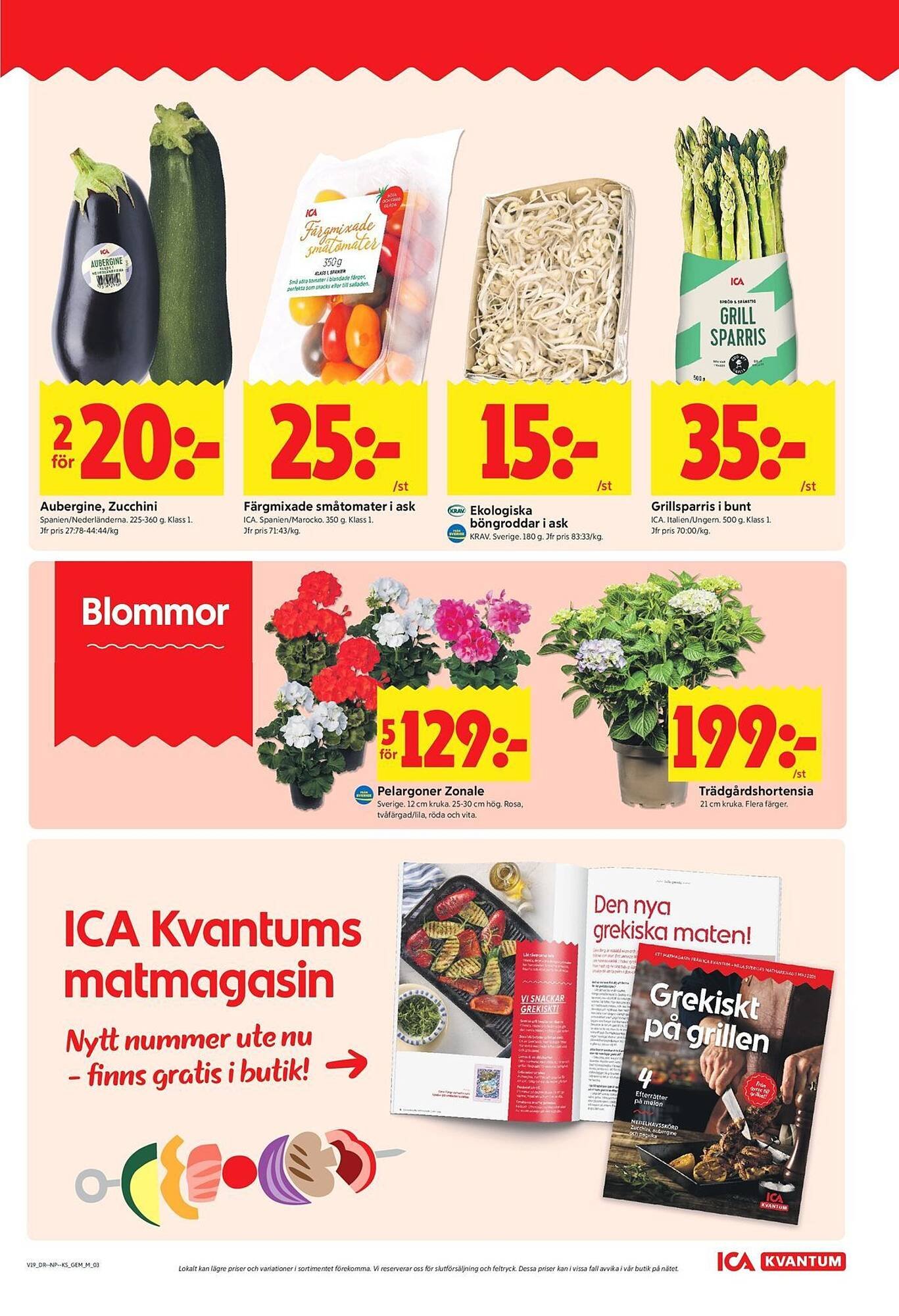 ICA Kvantum reklamblad