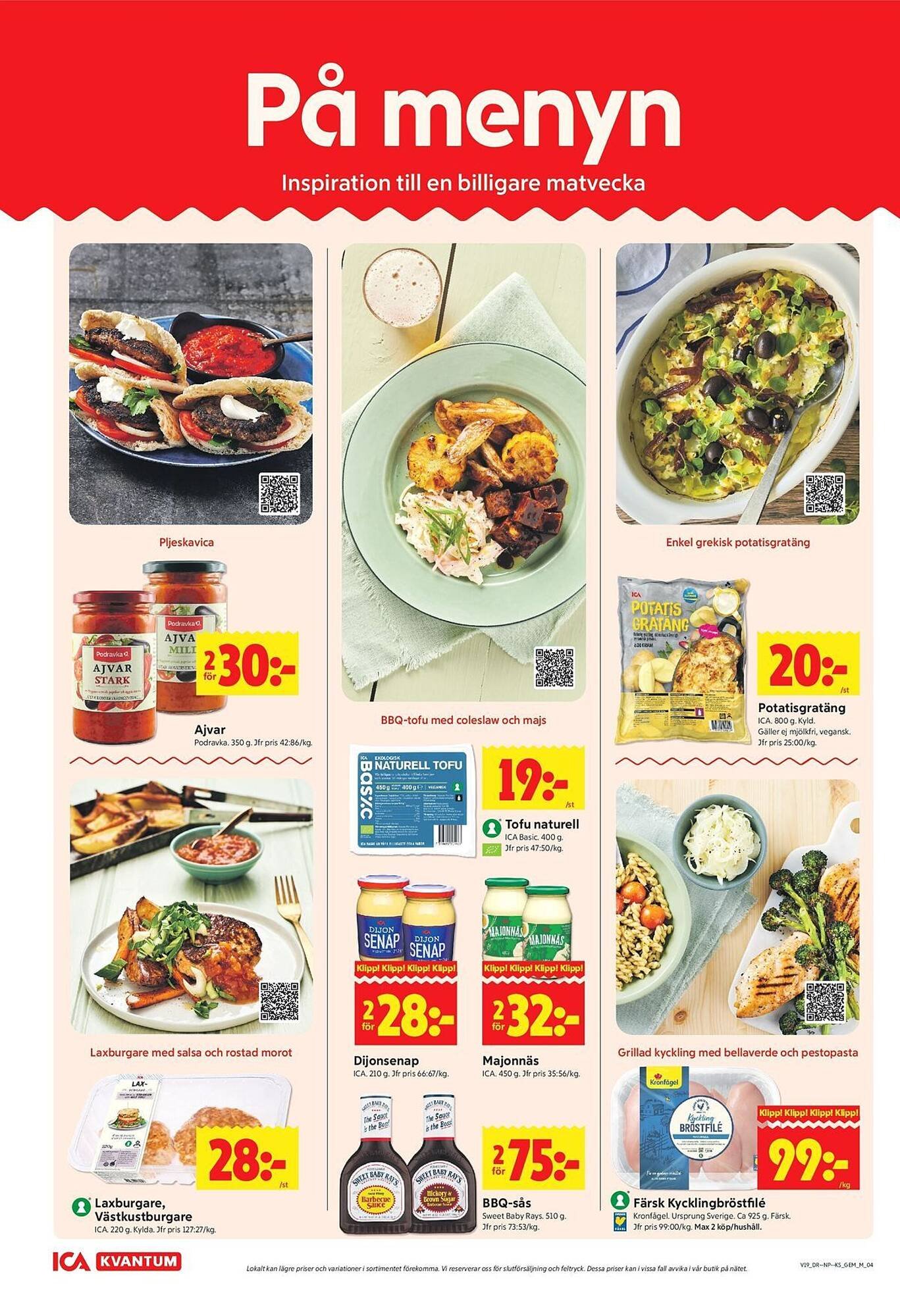 ICA Kvantum reklamblad