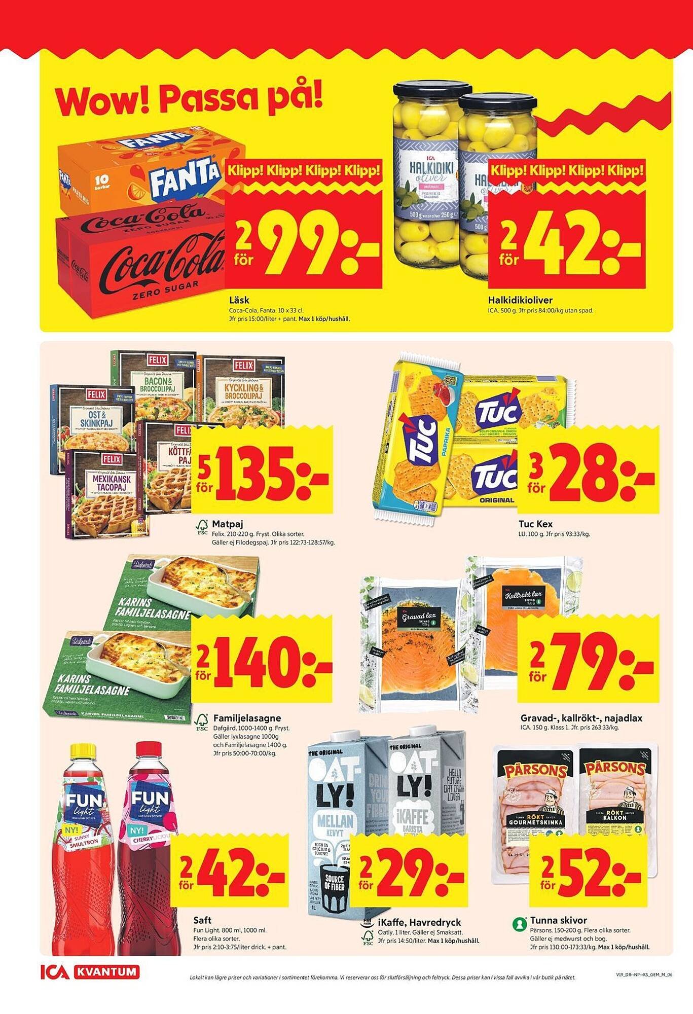 ICA Kvantum reklamblad