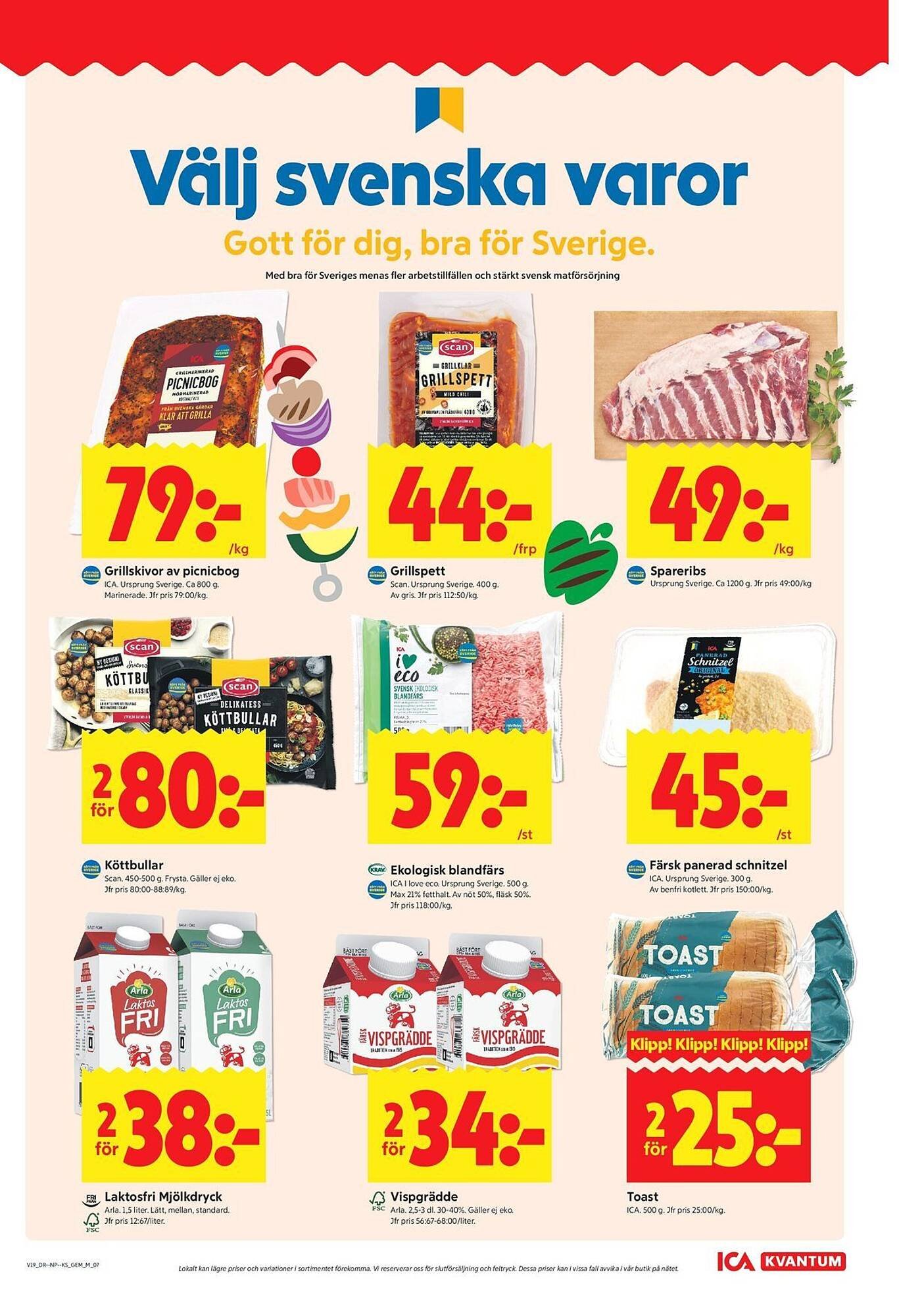 ICA Kvantum reklamblad