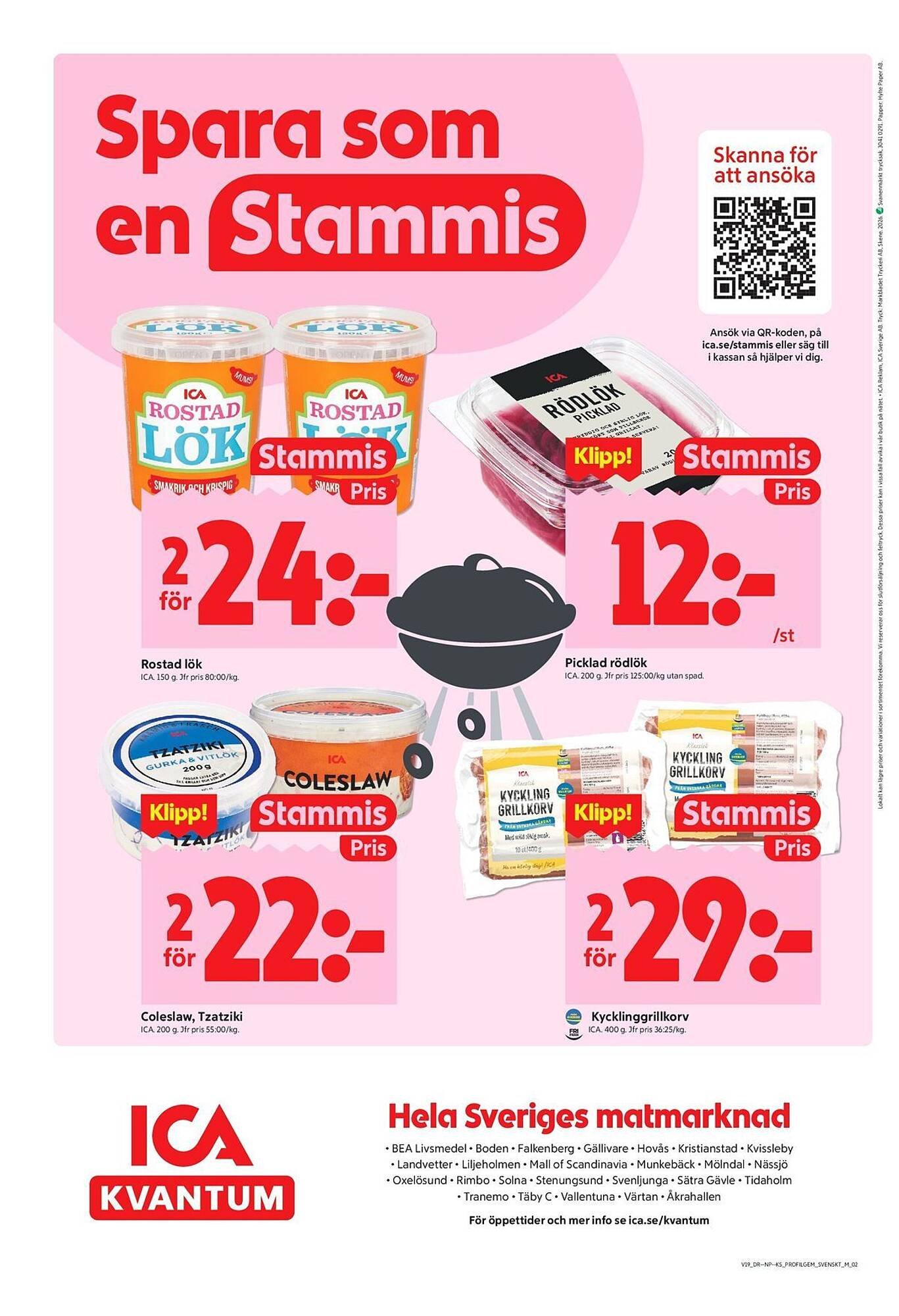 ICA Kvantum reklamblad