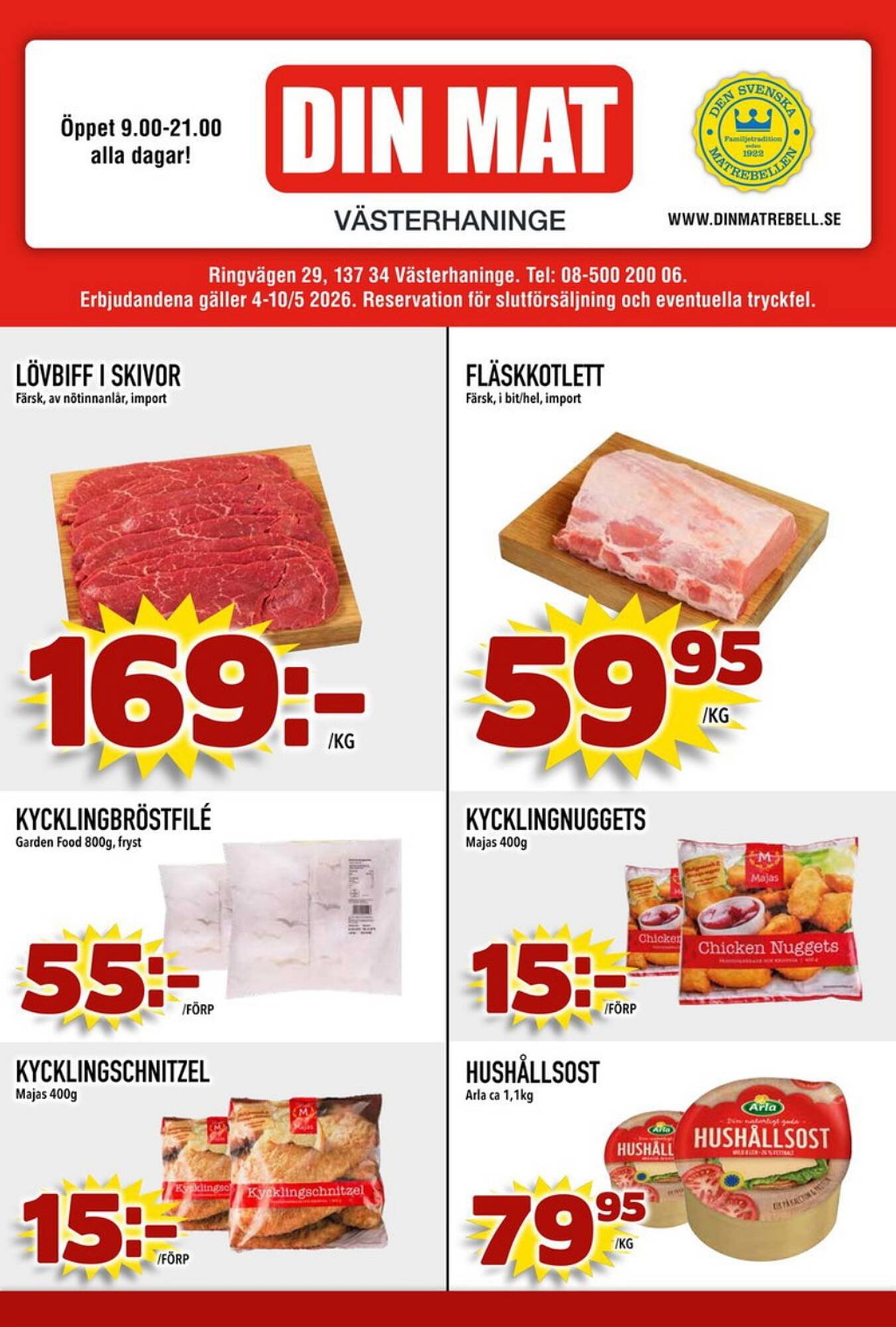 Din Mat reklamblad