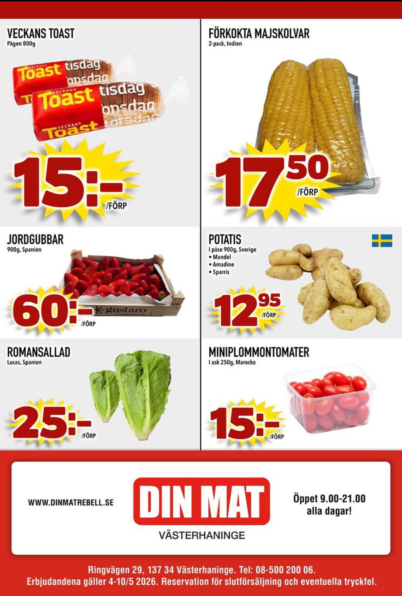 Din Mat reklamblad