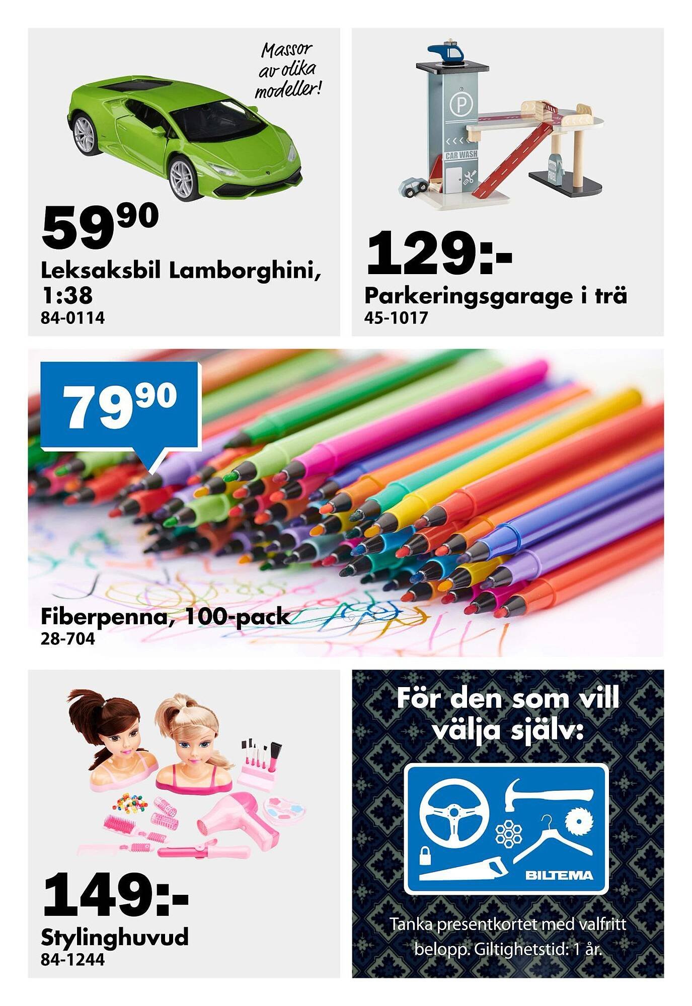 Biltema reklamblad
