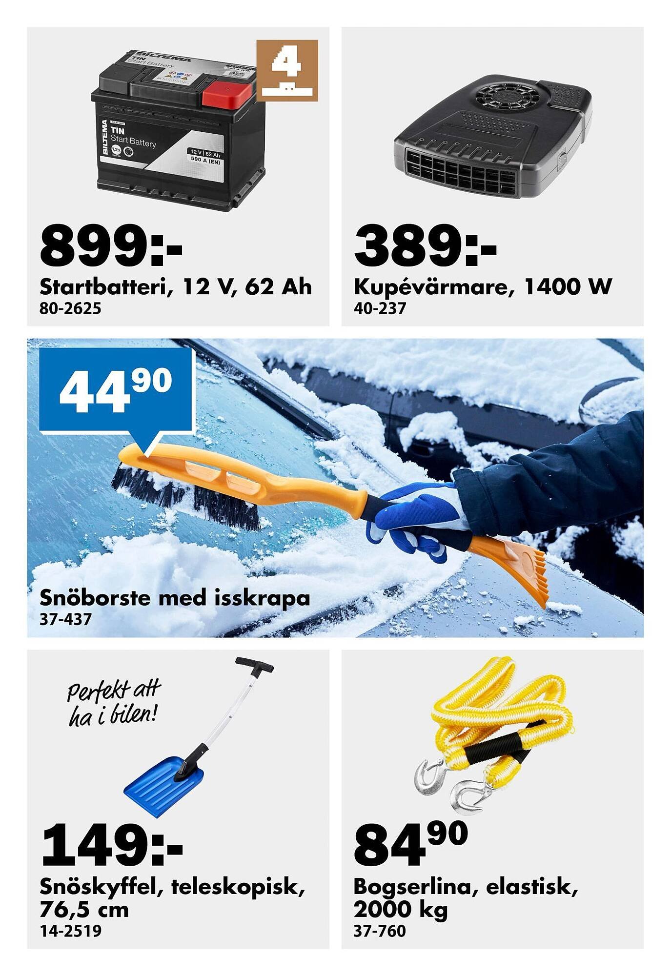 Biltema reklamblad