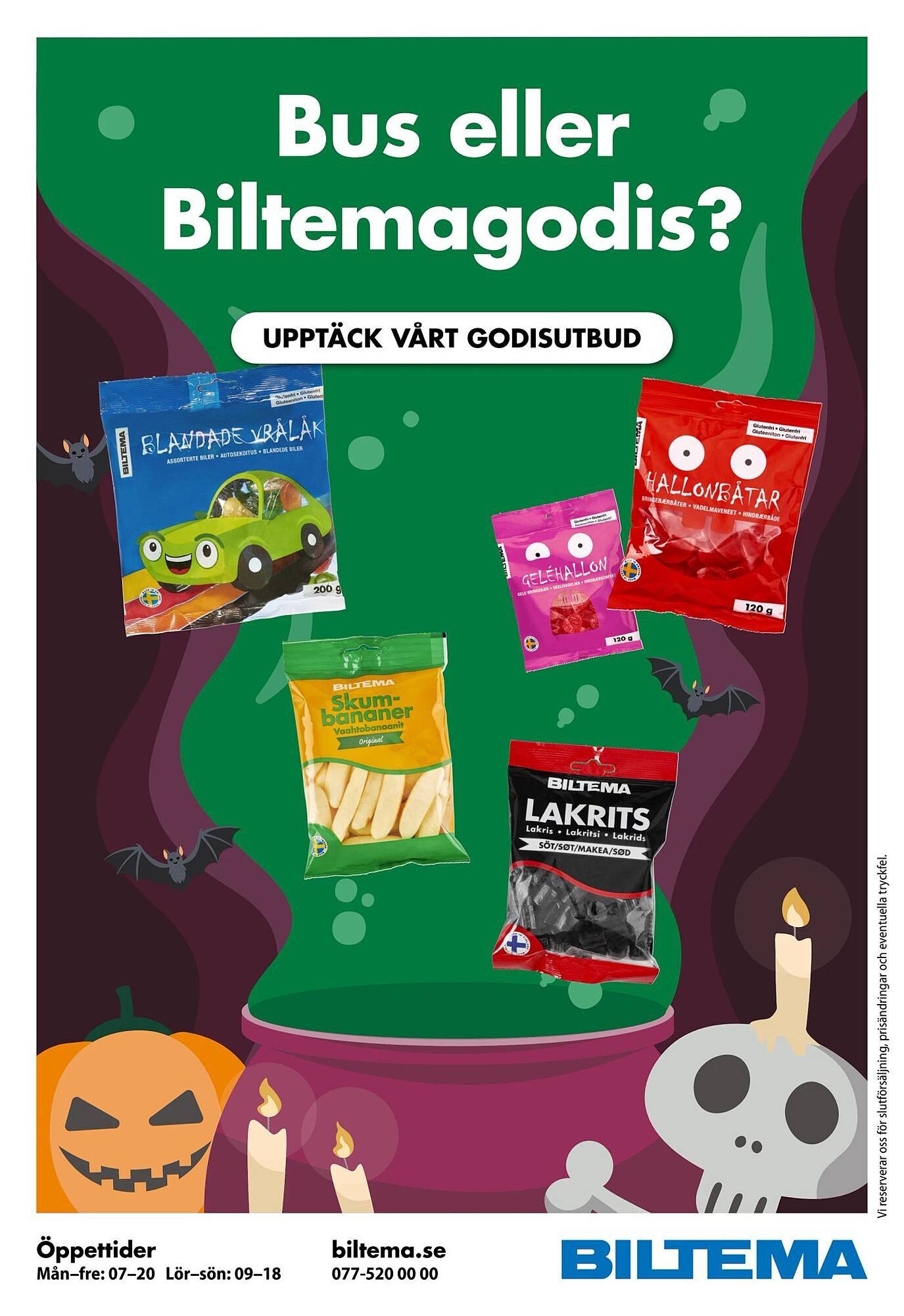 Biltema reklamblad