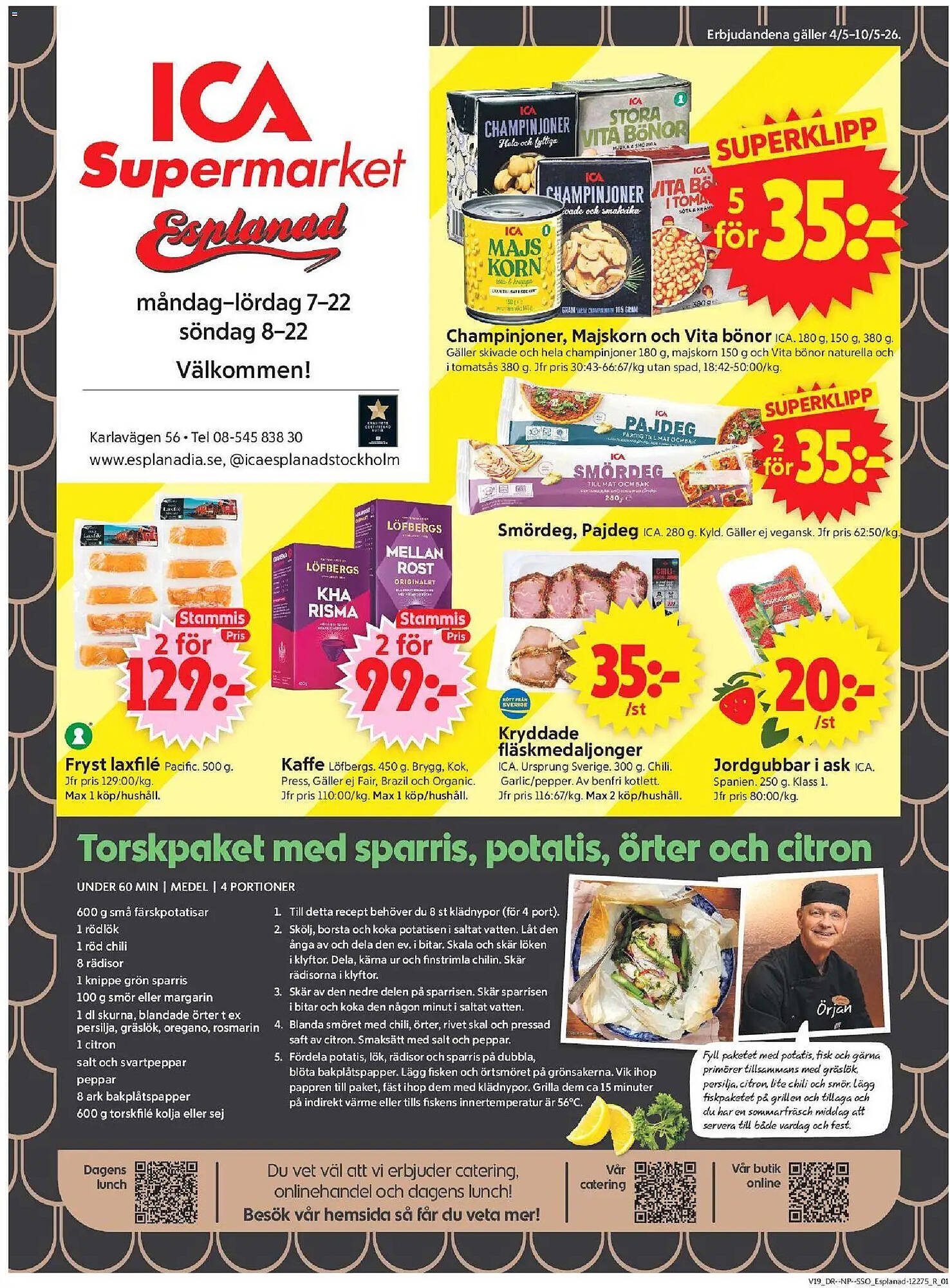 ICA Supermarket reklamblad