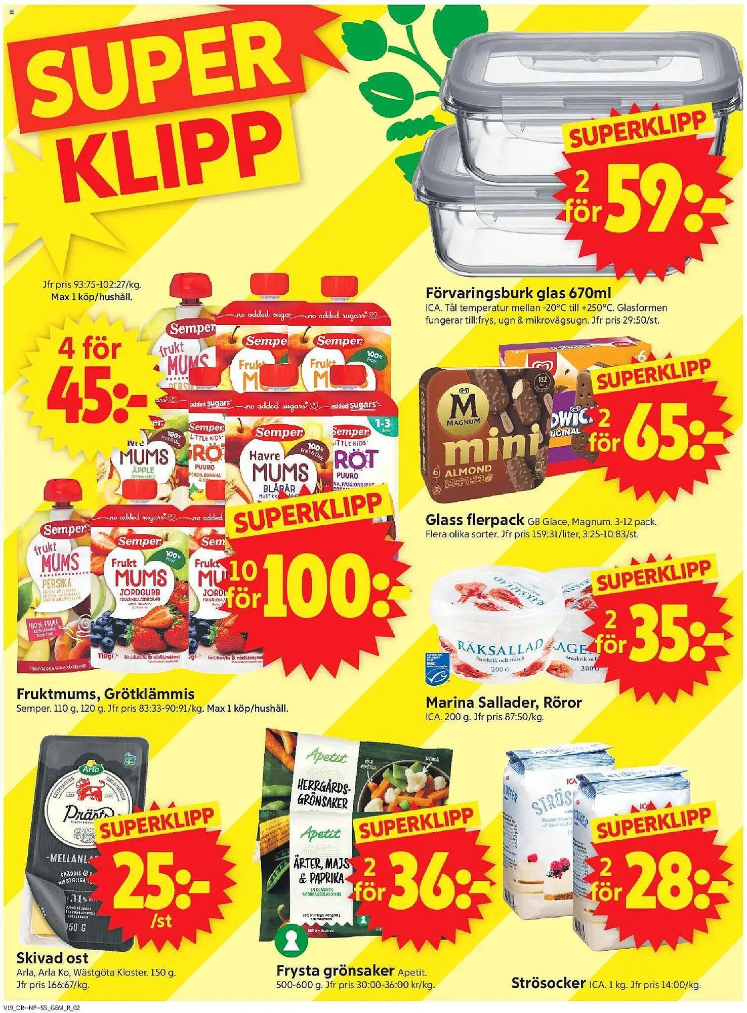 ICA Supermarket reklamblad