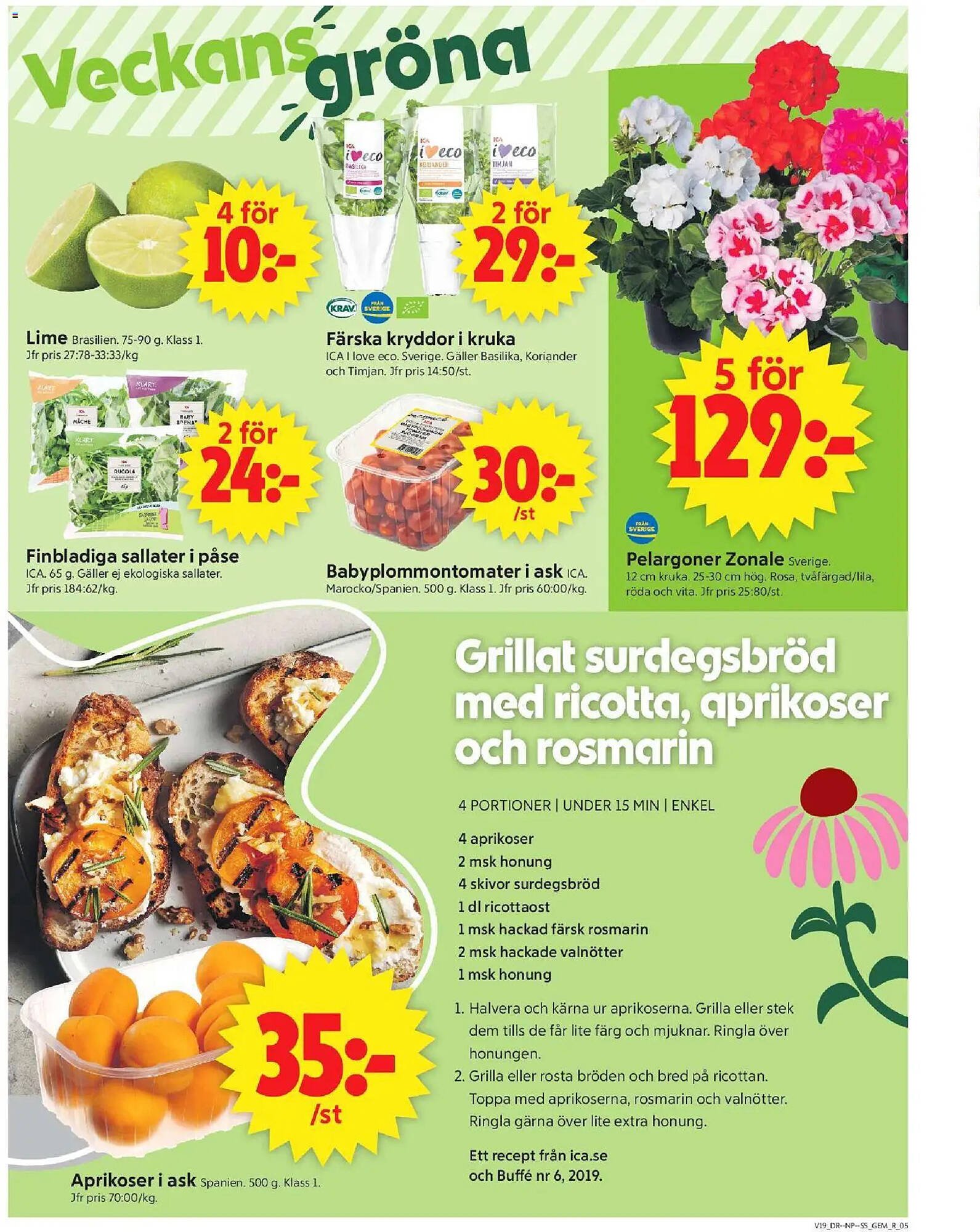 ICA Supermarket reklamblad
