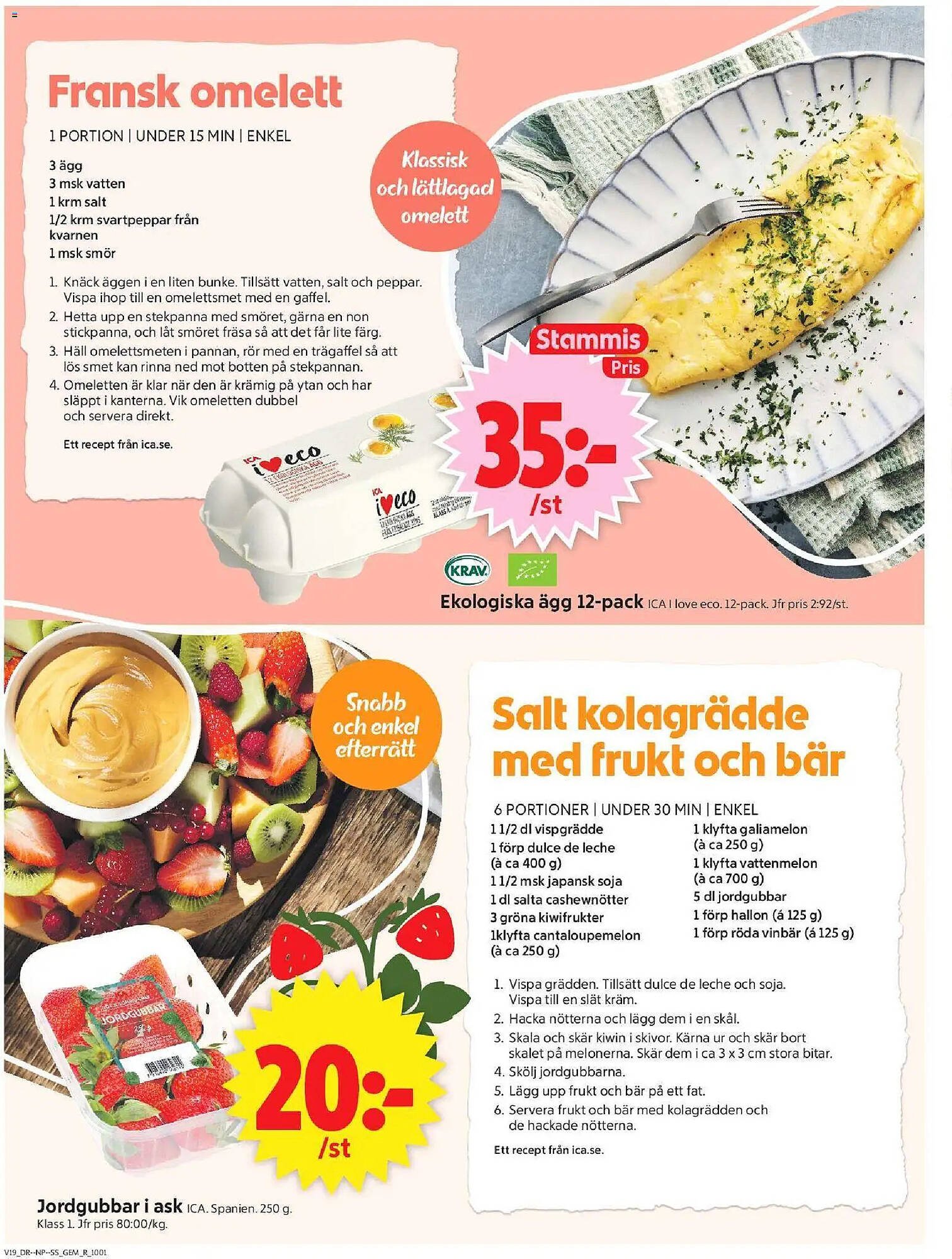 ICA Supermarket reklamblad