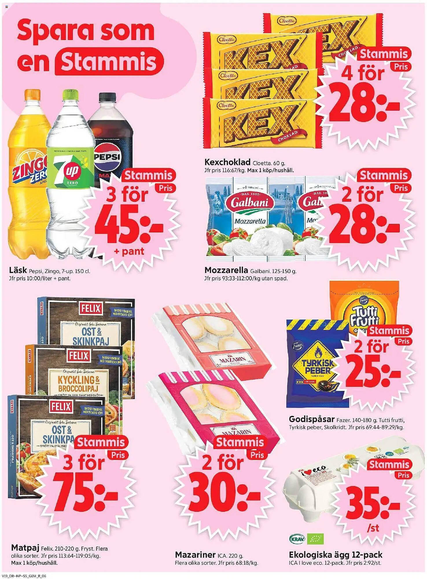 ICA Supermarket reklamblad